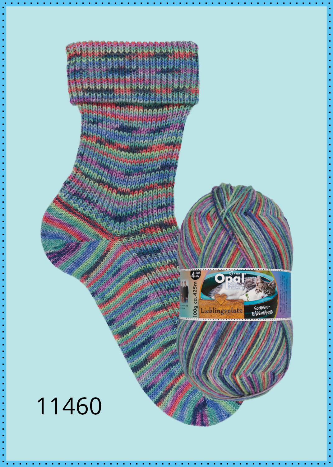 Opal Sockenwolle Lieblingsplatz
