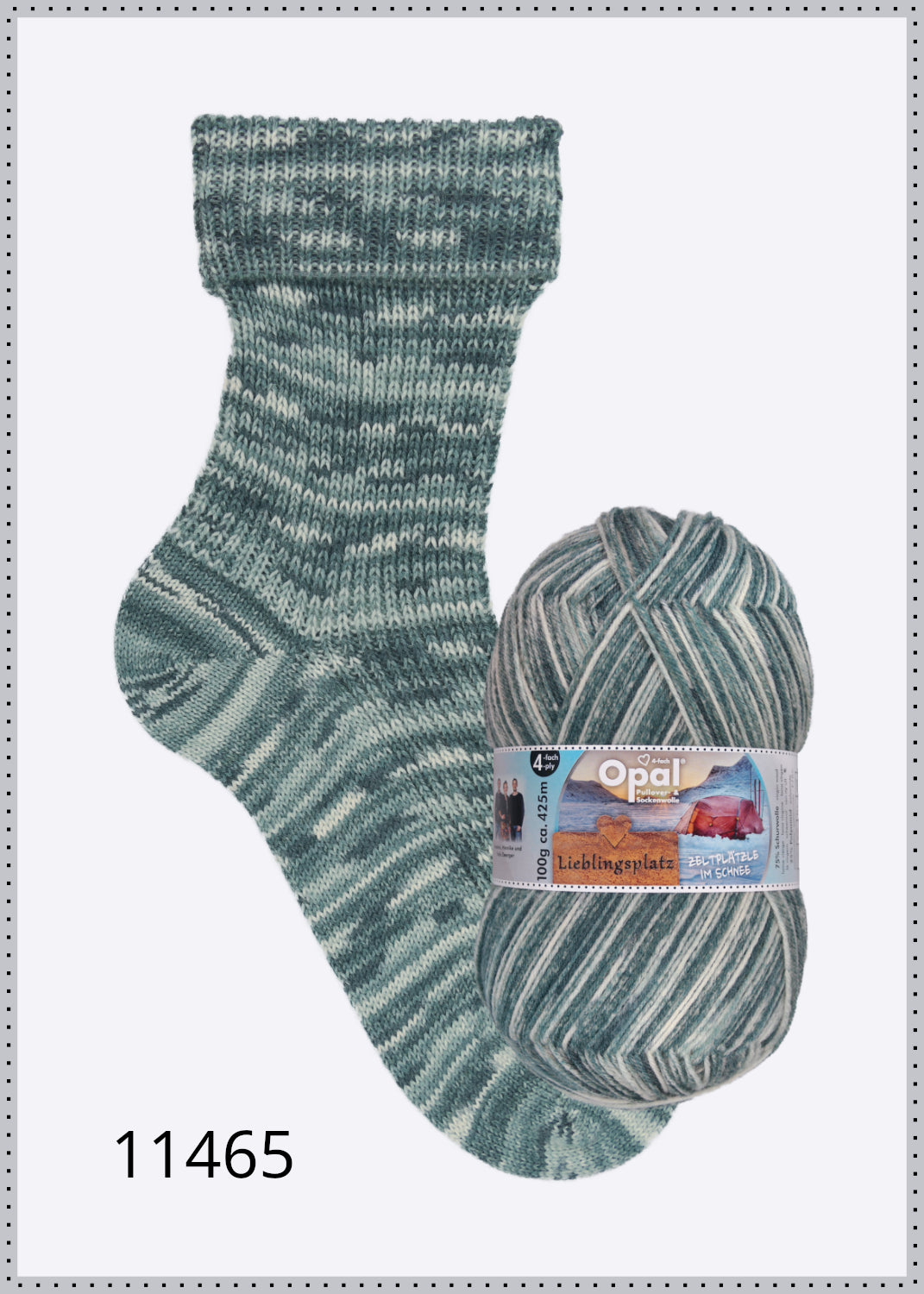 Opal Sockenwolle Lieblingsplatz