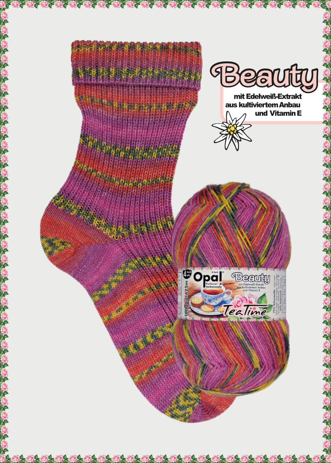 Opal Sockenwolle Beauty Tea-Time
