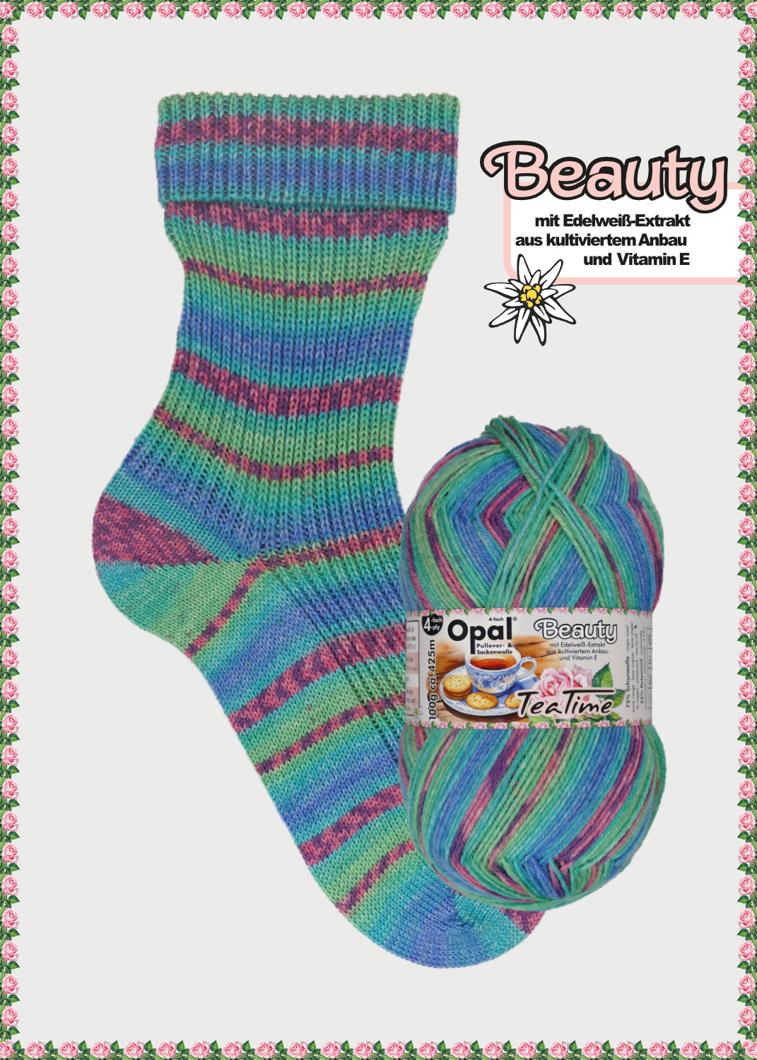 Opal Sockenwolle Beauty Tea-Time