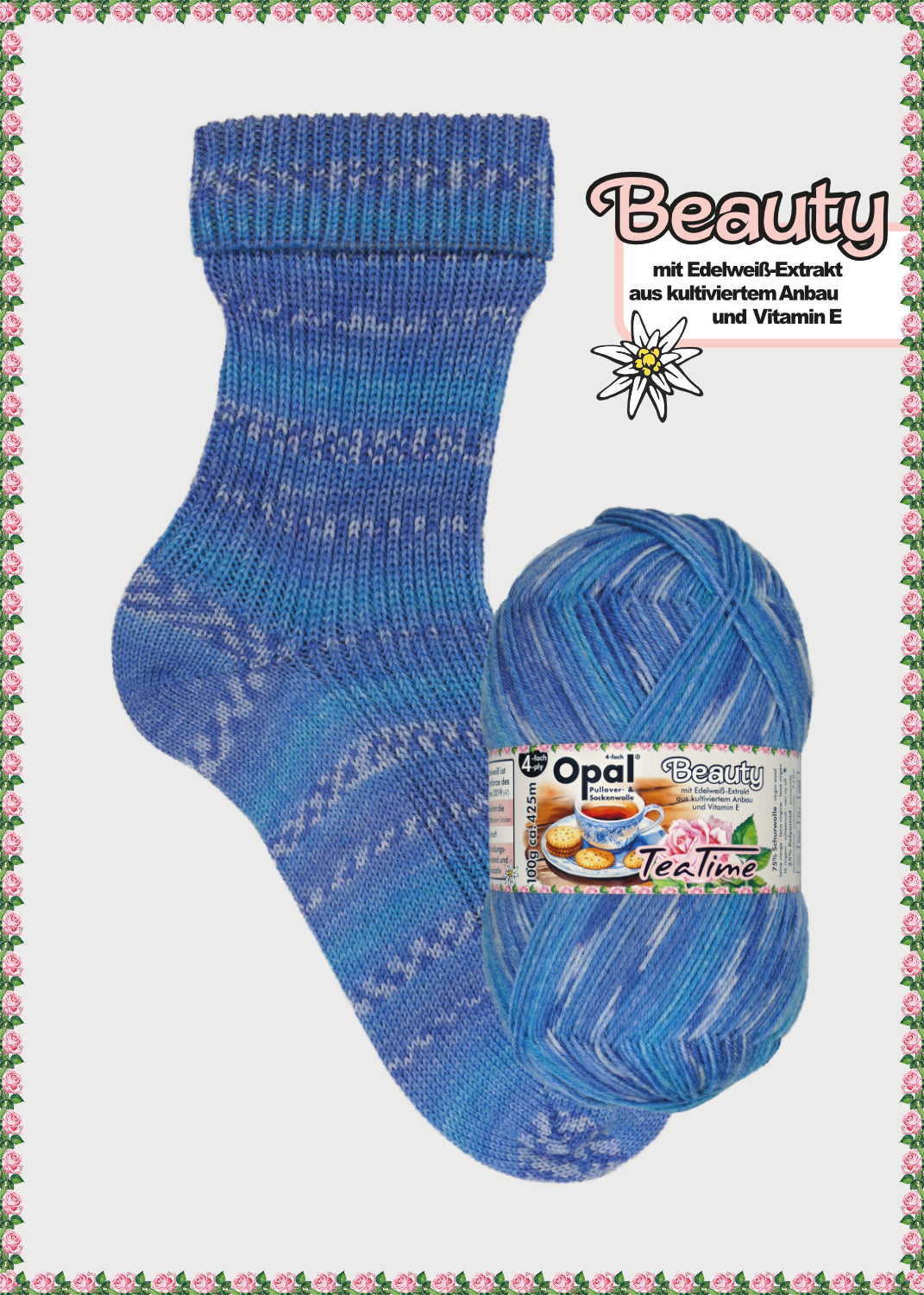 Opal Sockenwolle Beauty Tea-Time
