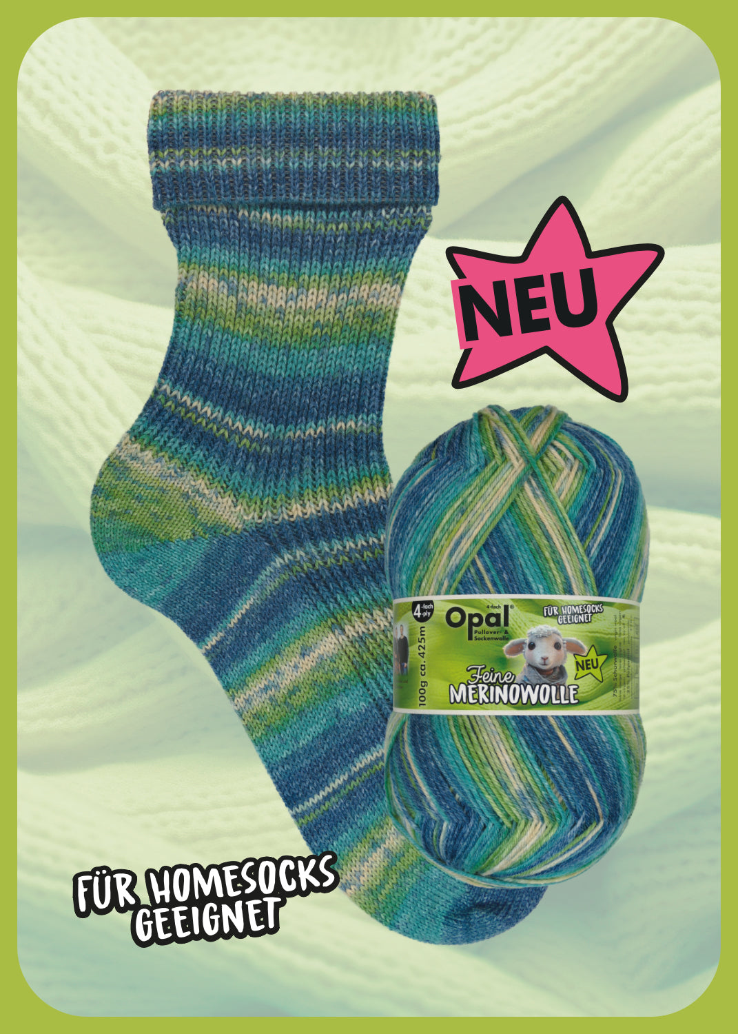 Opal Feine Merinowolle