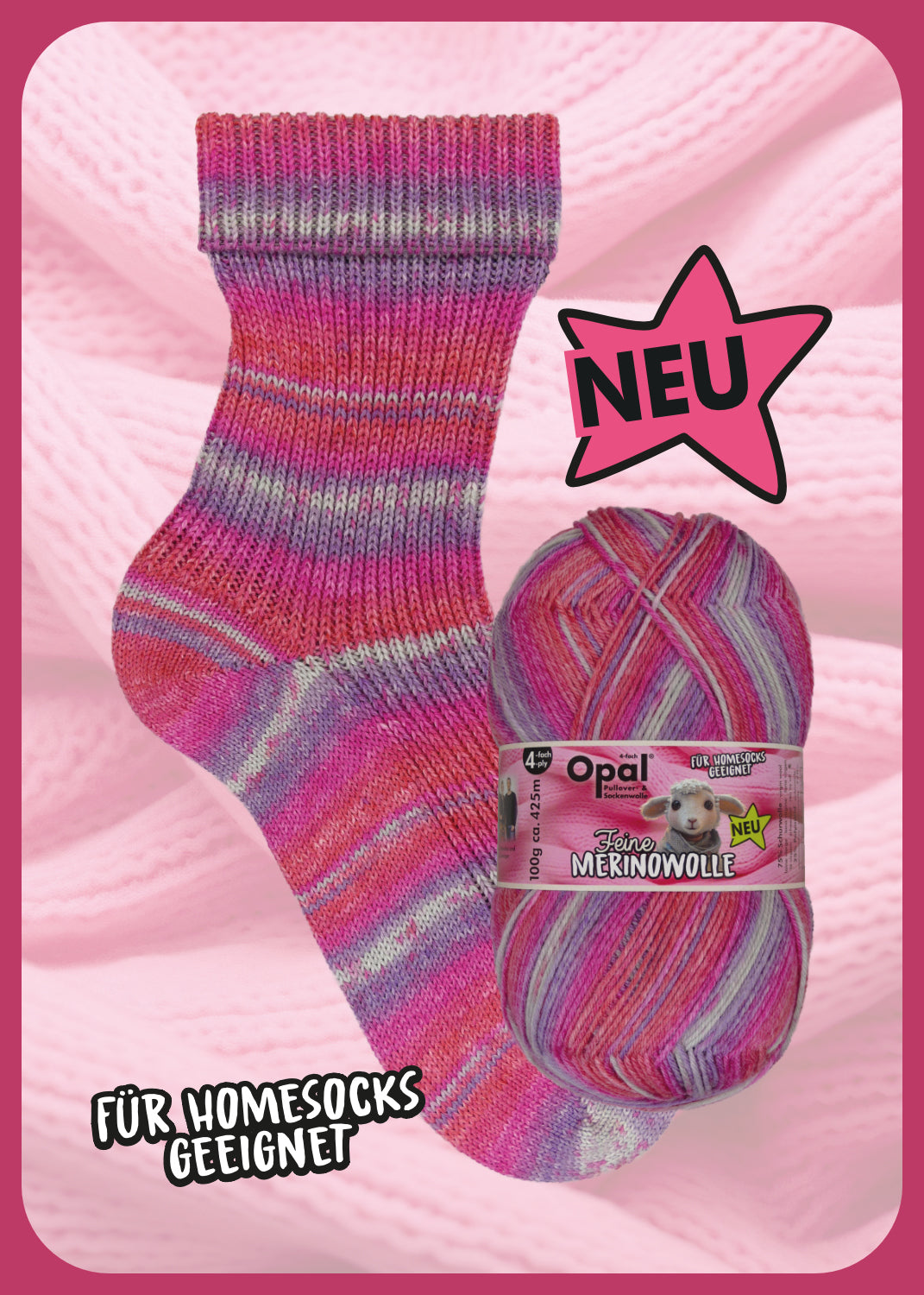 Opal Feine Merinowolle