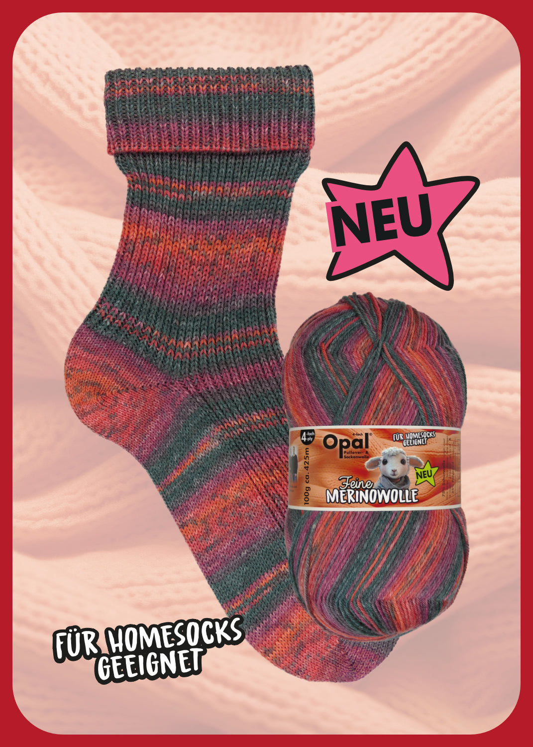 Opal Feine Merinowolle