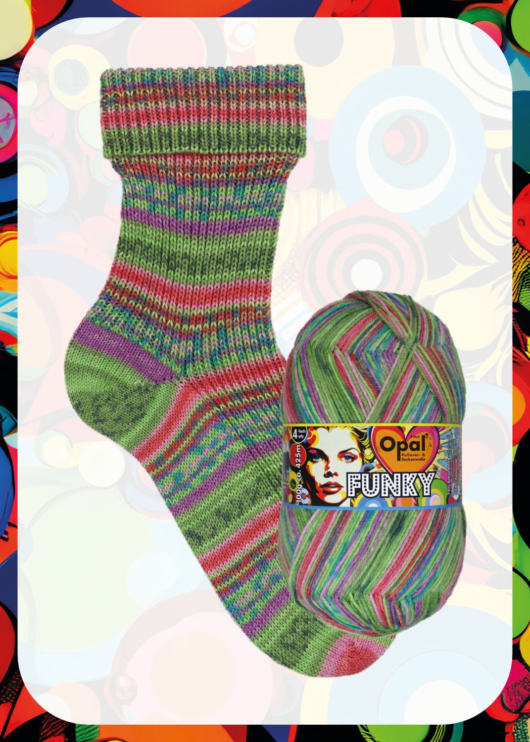 Opal Sockenwolle Funky