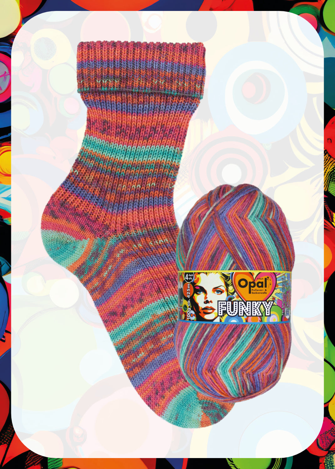 Opal Sockenwolle Funky