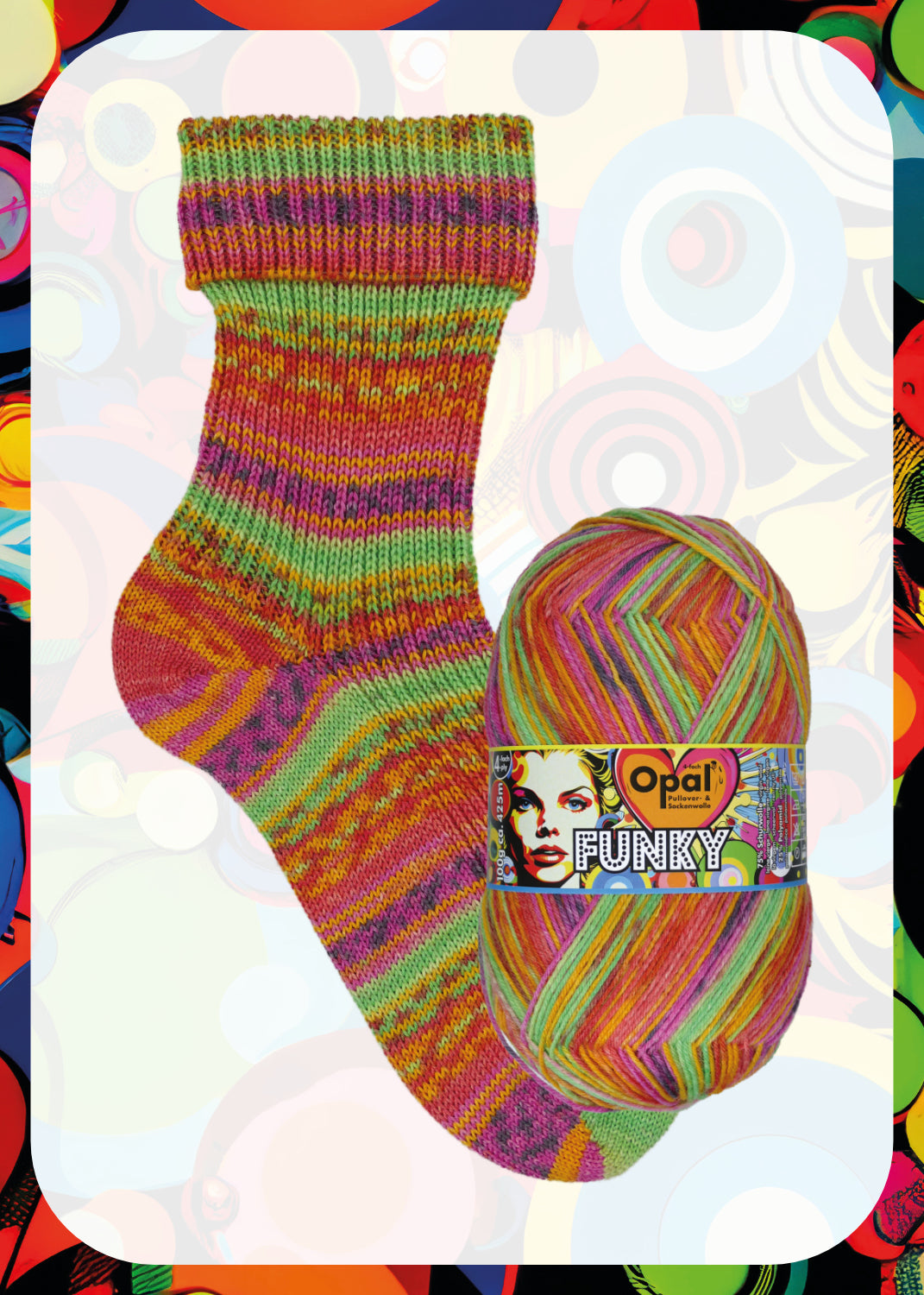 Opal Sockenwolle Funky
