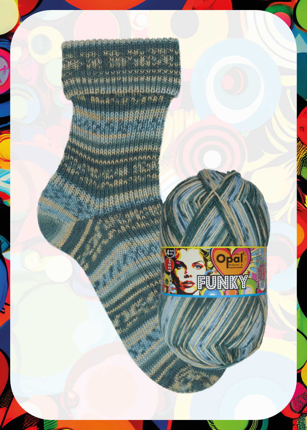 Opal Sockenwolle Funky