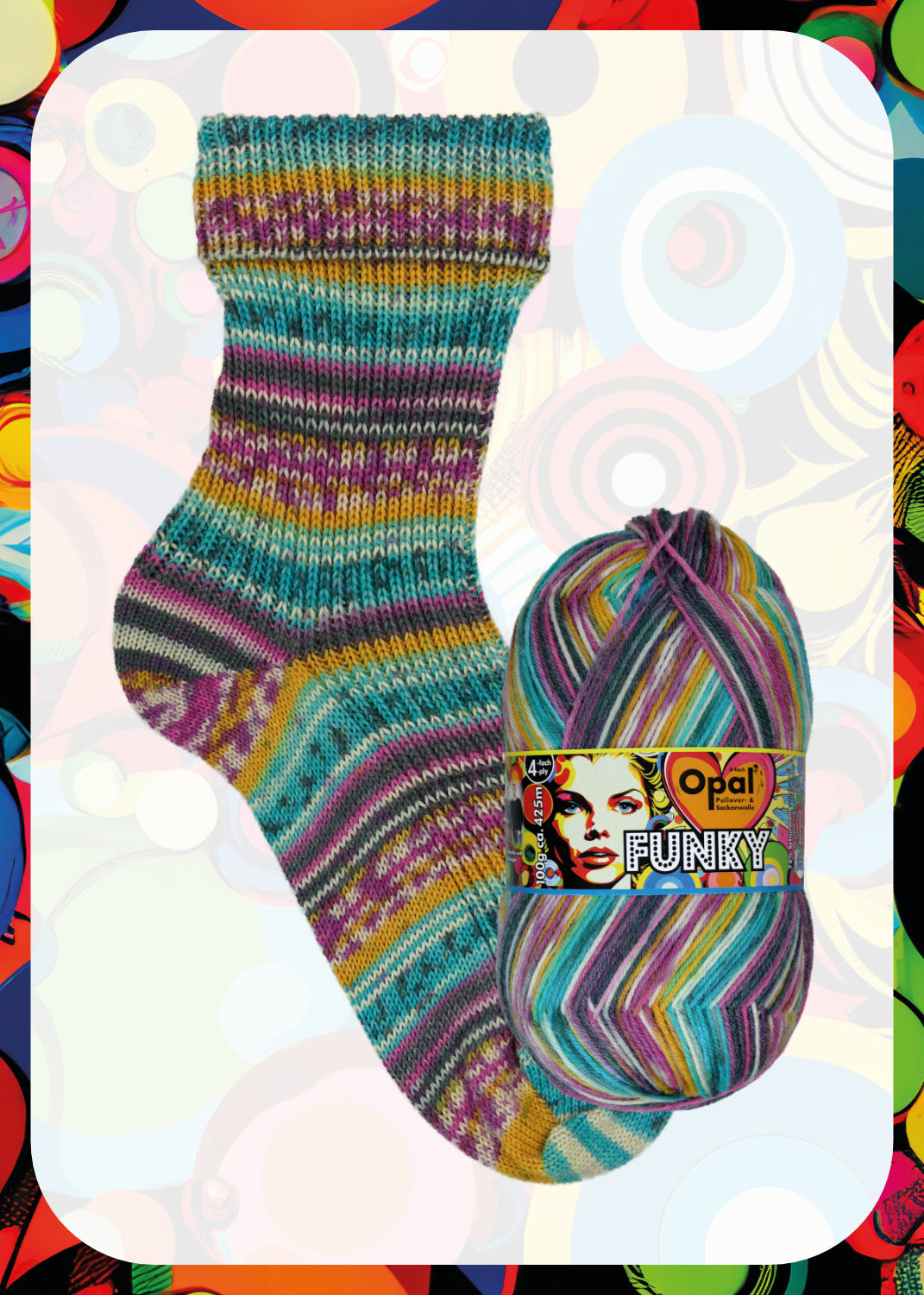 Opal Sockenwolle Funky