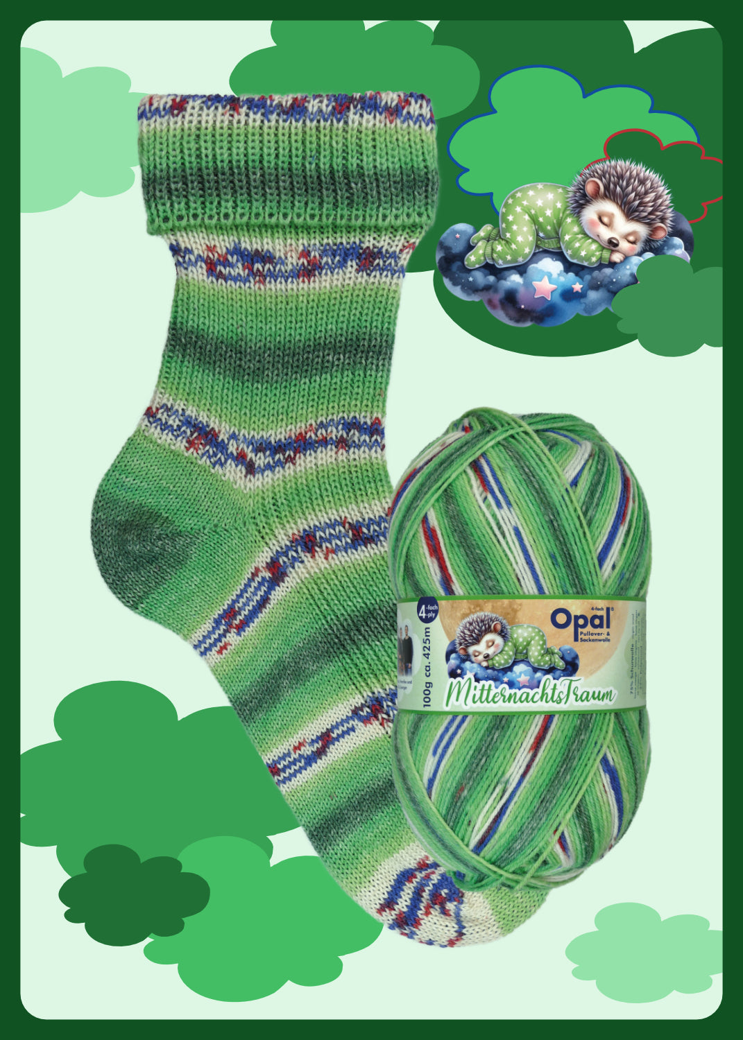 Opal Sockenwolle Mitternachtstraum