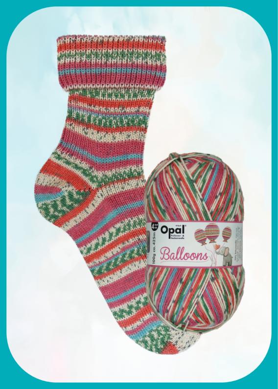 Opal Balloons Sockenwolle