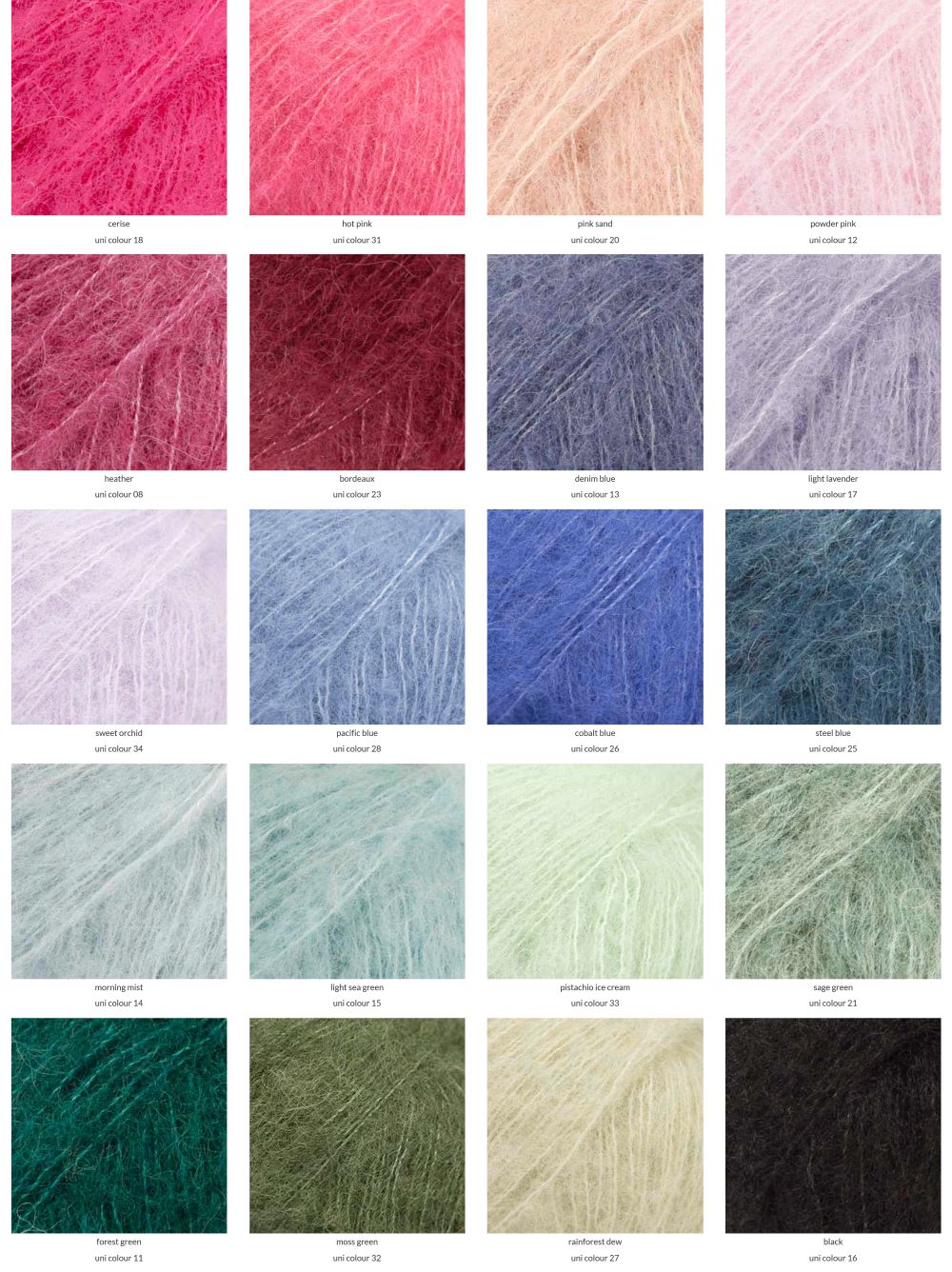 Brushed Alpaca Silk