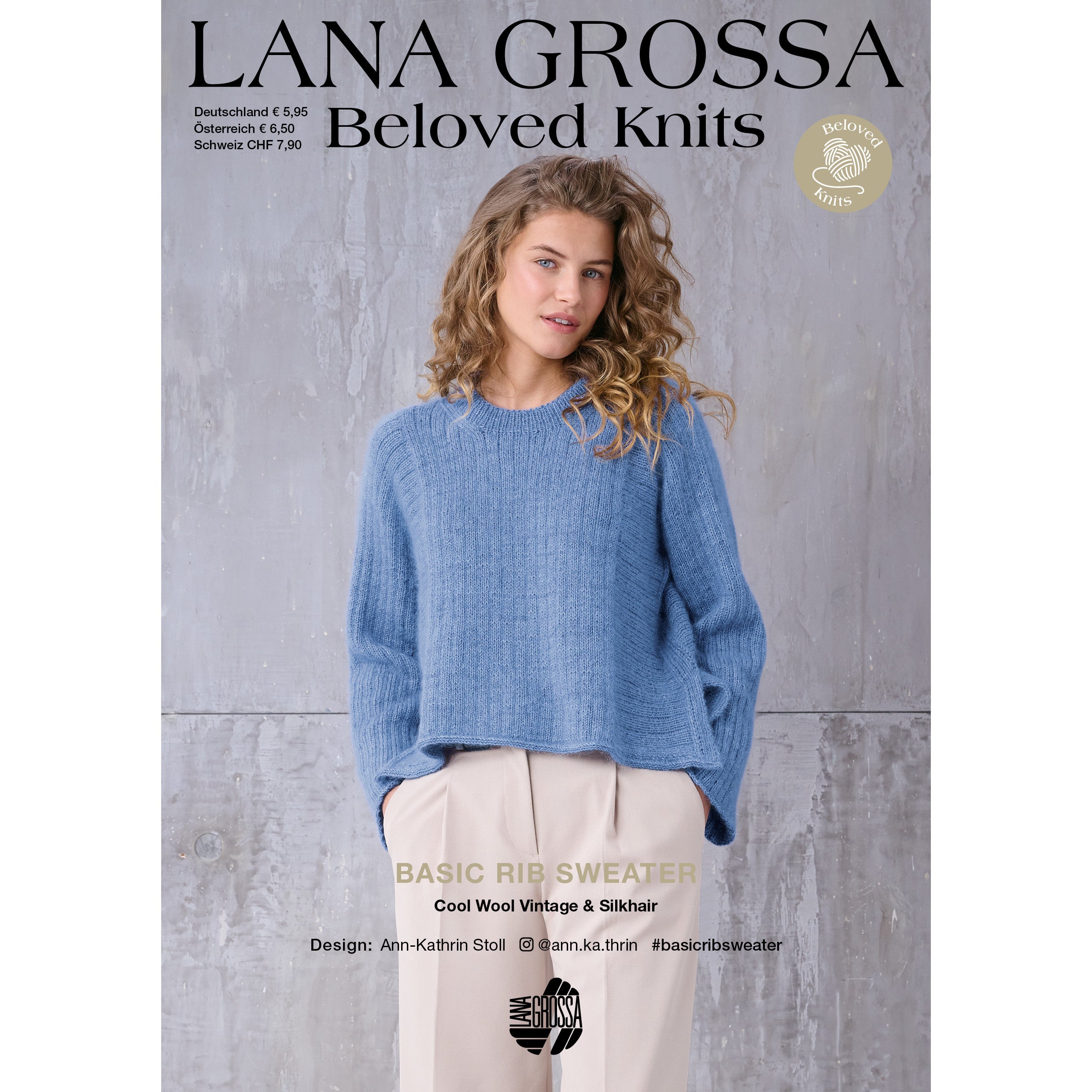 BASIC RIB SWEATER - Beloved 5