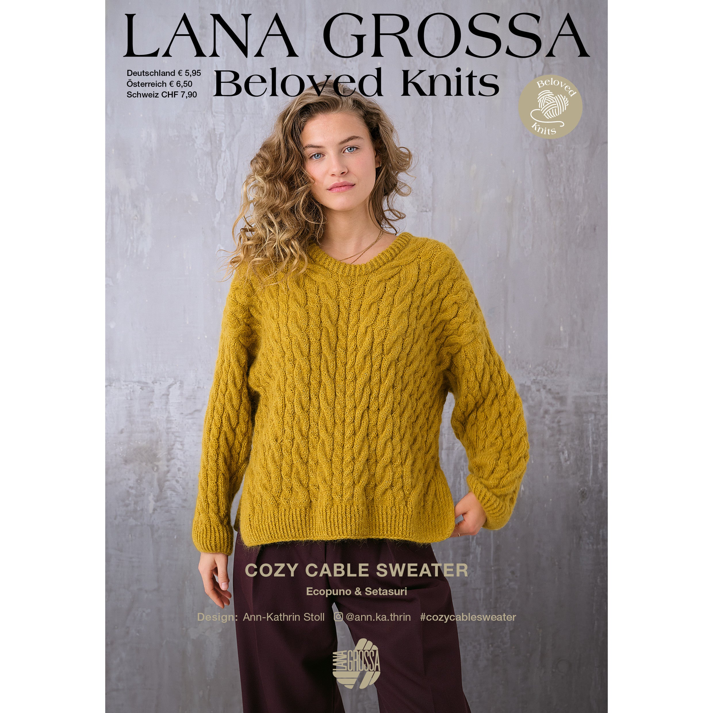 COZY CABLE SWEATER - Beloved 5