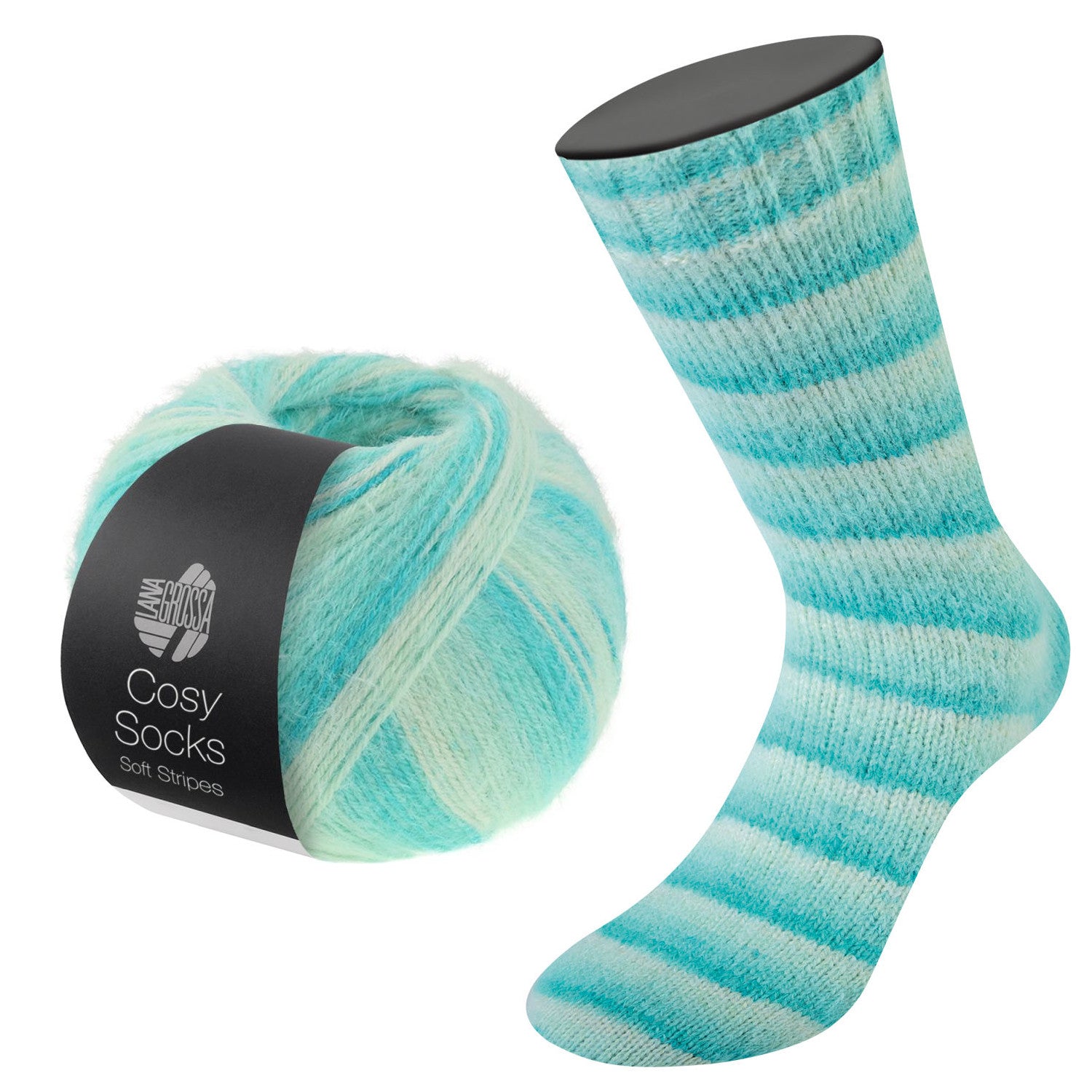 Meilenweit Cosy Socks Soft Stripes