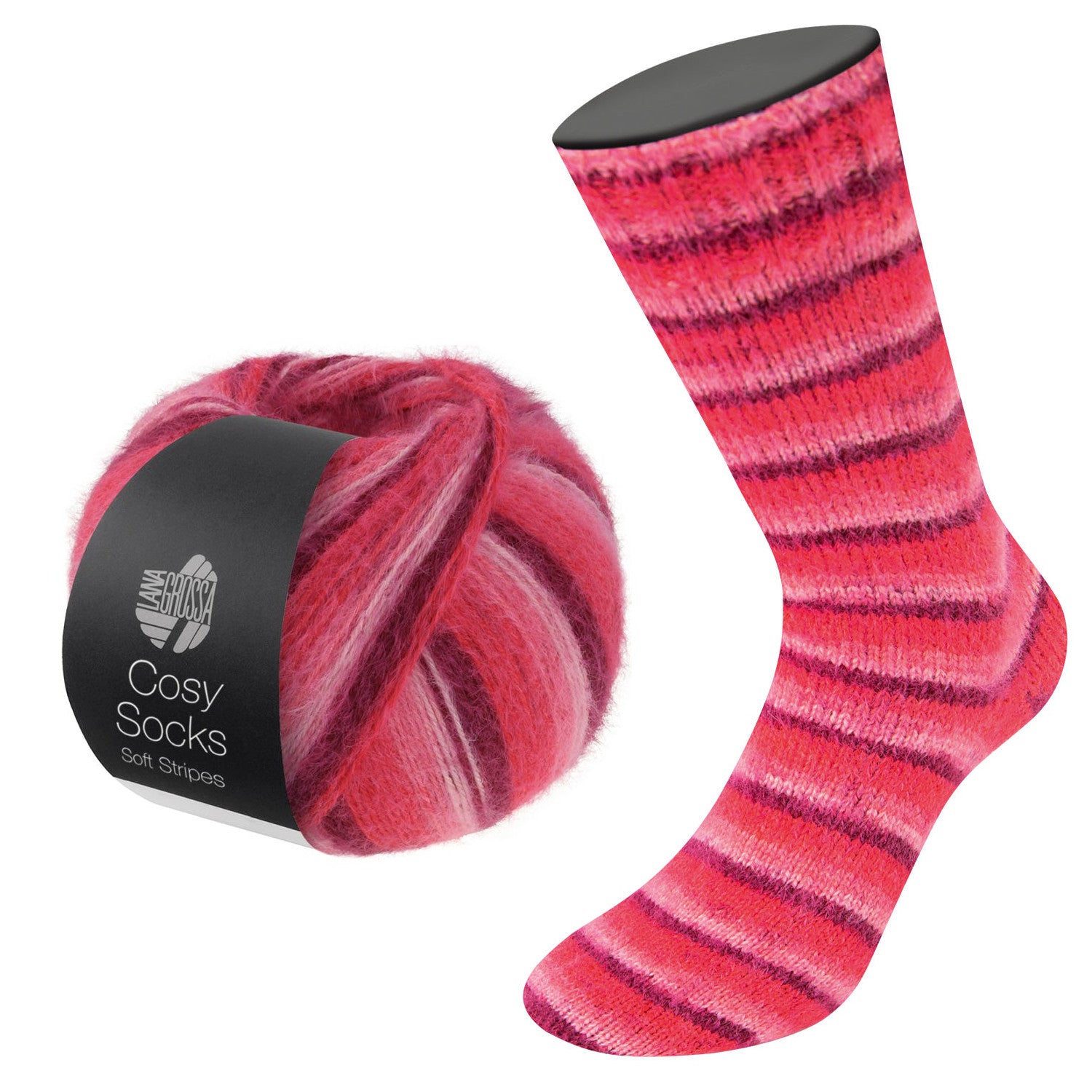 Meilenweit Cosy Socks Soft Stripes