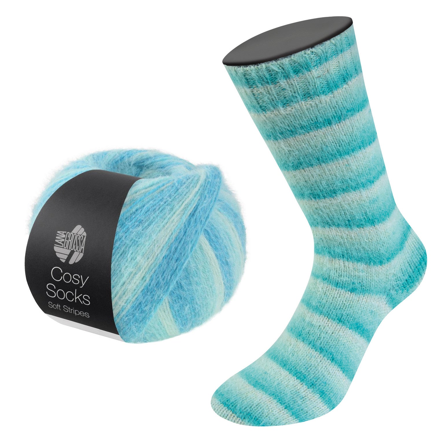 Meilenweit Cosy Socks Soft Stripes