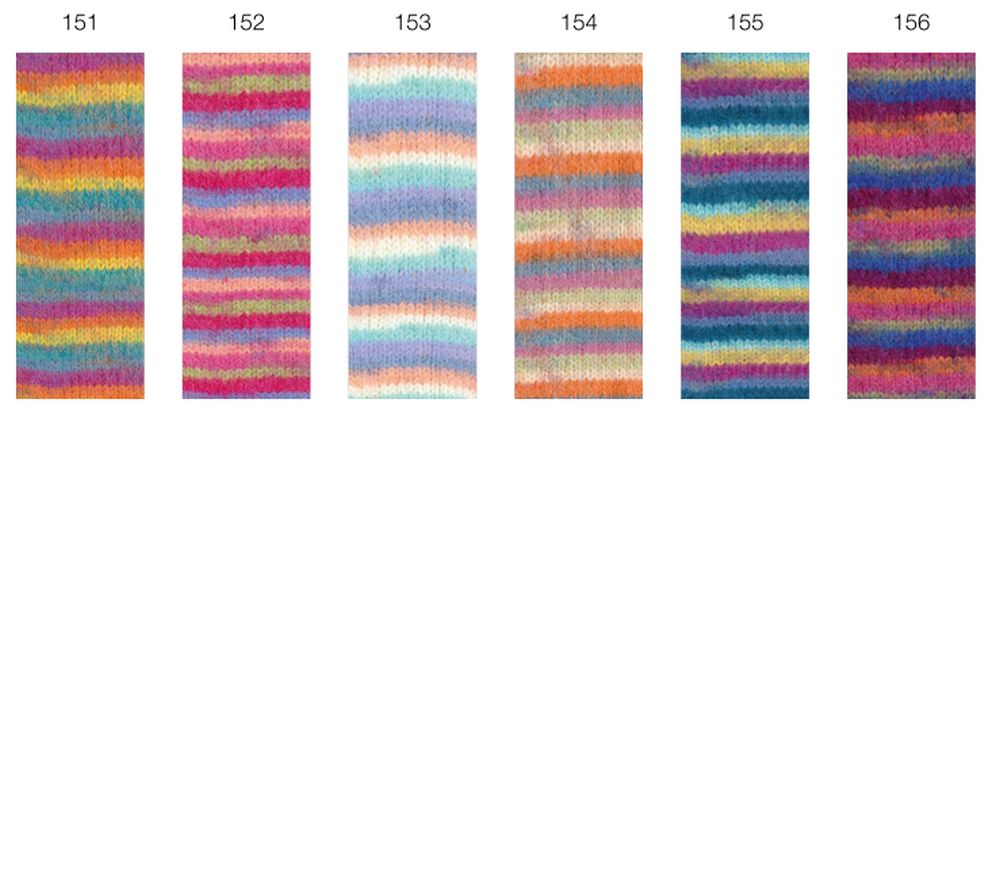 Meilenweit Cosy Socks Multi Stripes