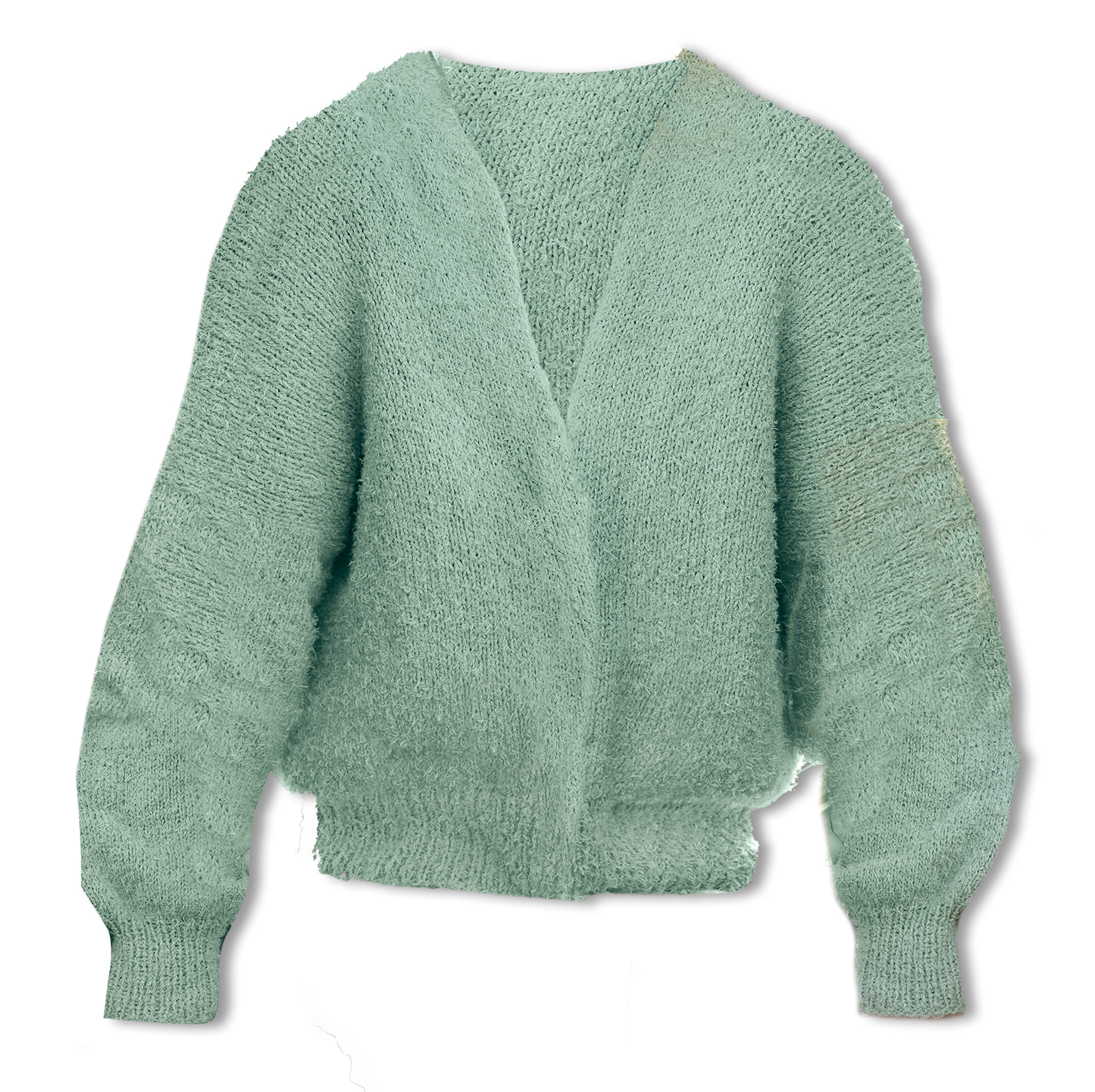 TOP-DOWN CARDIGAN Ella (Natural Knits)
