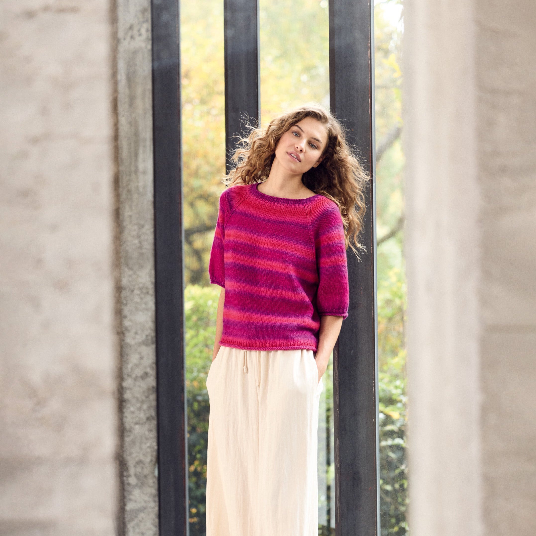 KURZARM PULLOVER CORALLO