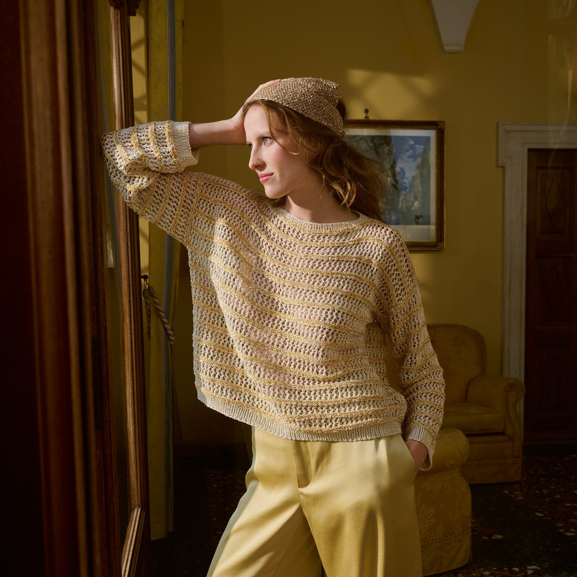 PULLOVER FILO LUREX & GLAMOUR