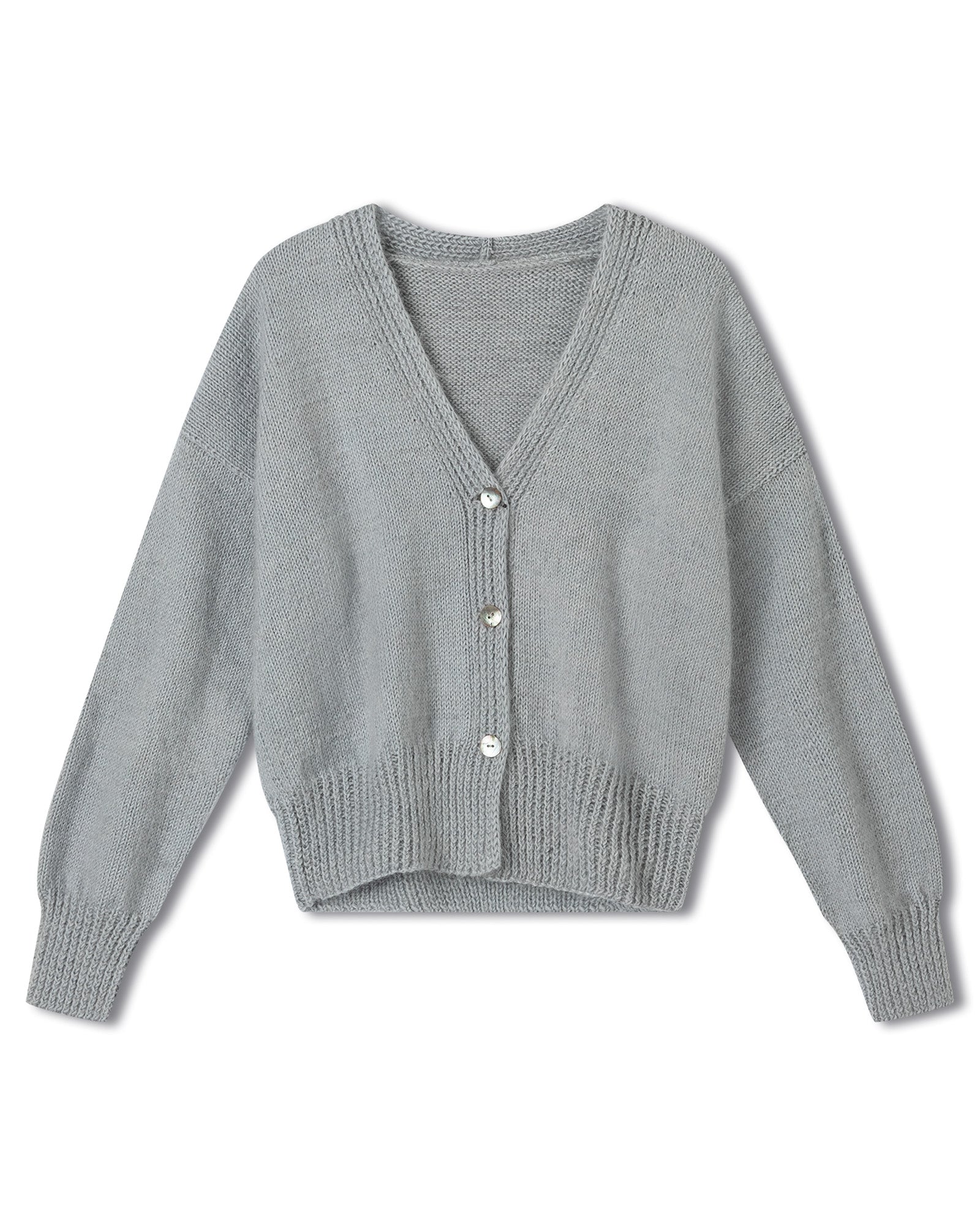 CARDIGAN GERDA III · COOL WOOL & SILKHAIR