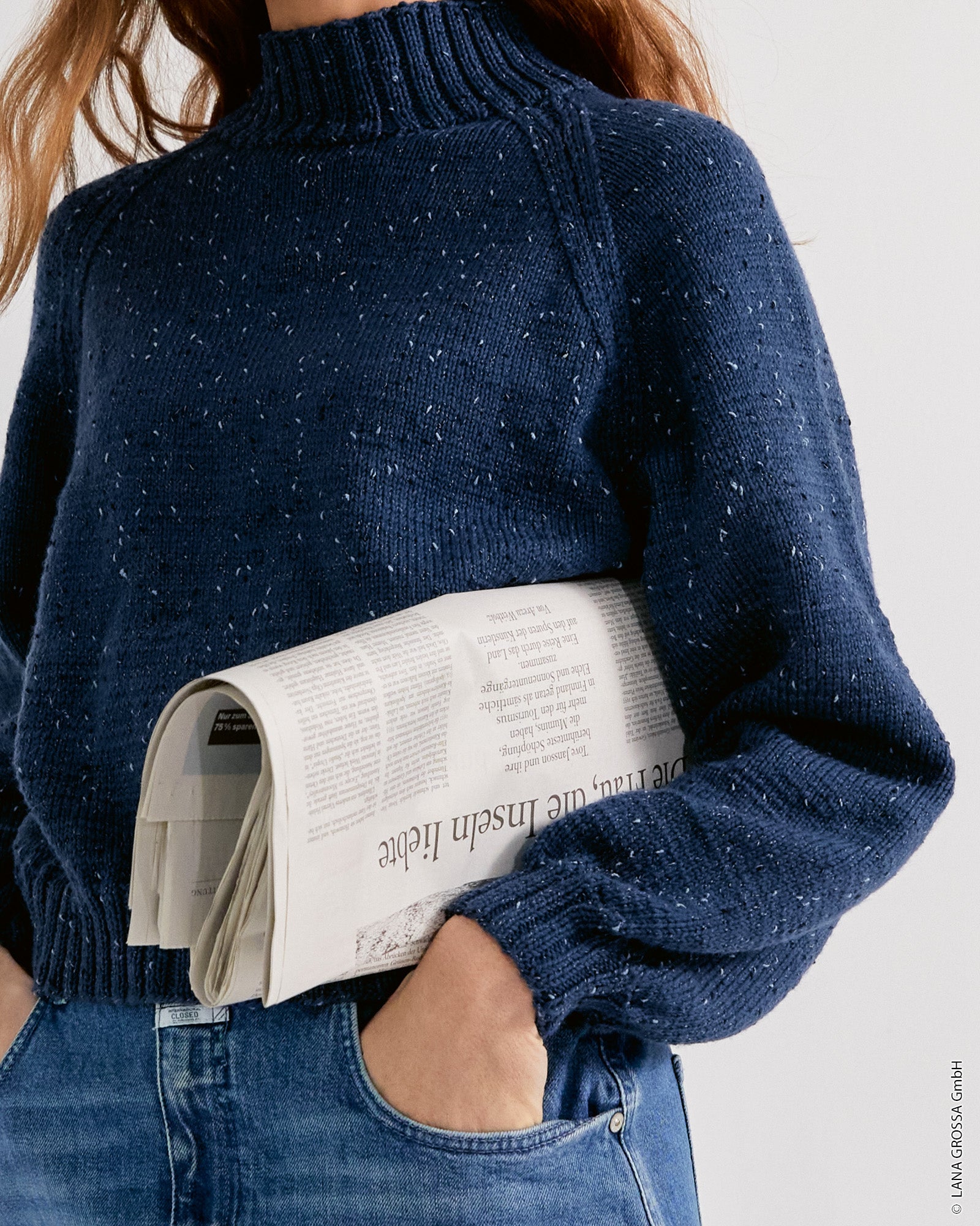 PULLOVER HANNAH II · Cool Wool Big Dots
