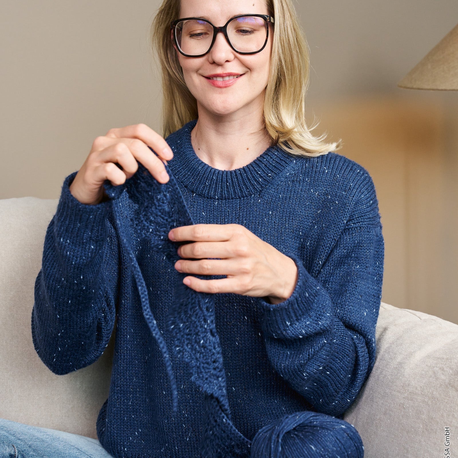 SINCHENS PULLOVER II · Cool Wool Big Dots