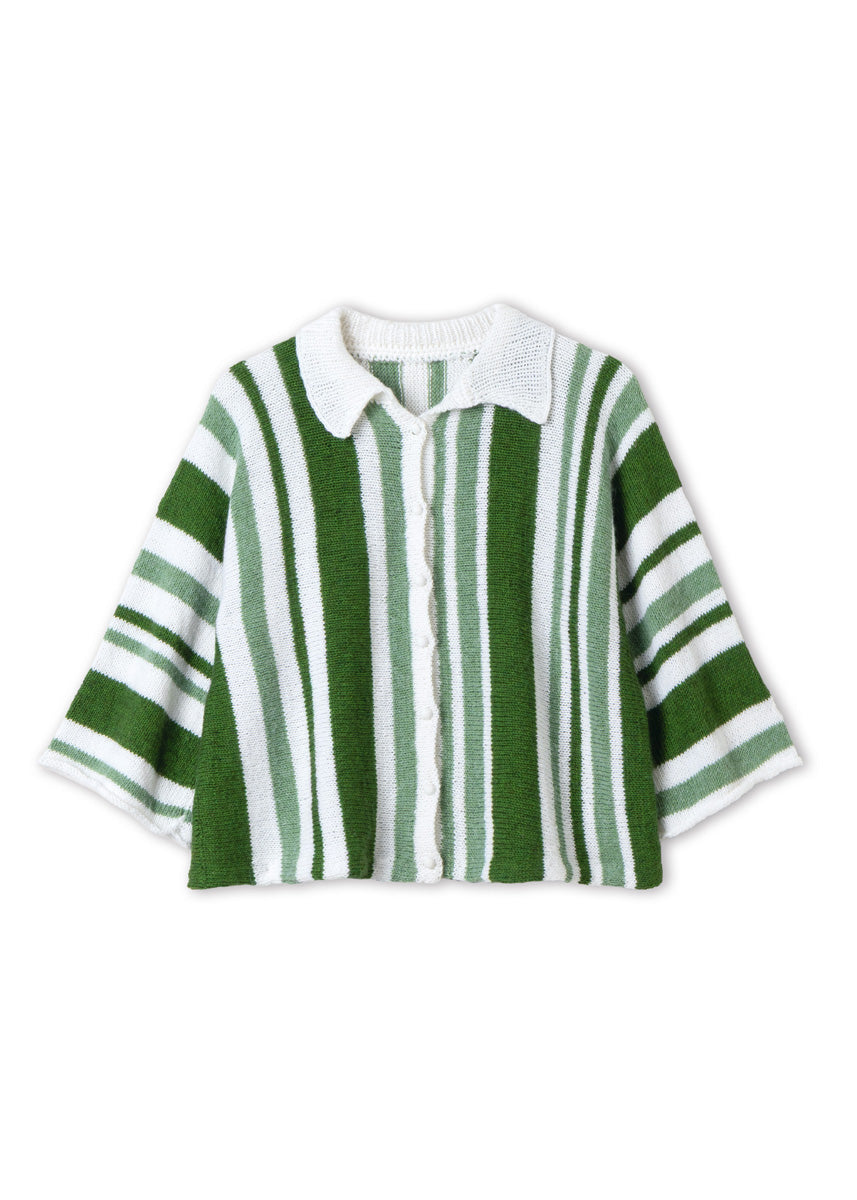 POLOJACKE MIT STREIFEN Ecopuno