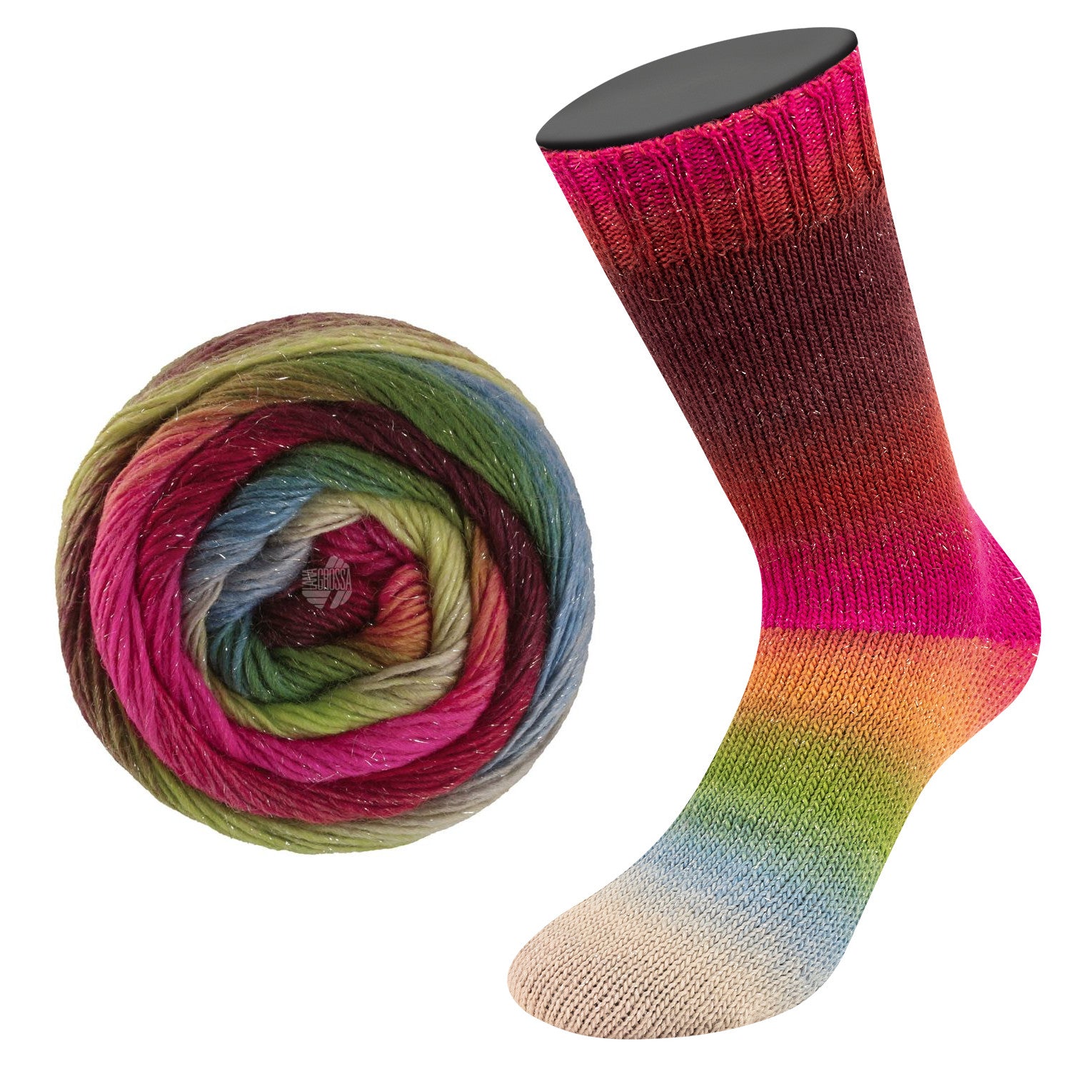 Meilenweit 100 Merino Color Mix Sparks