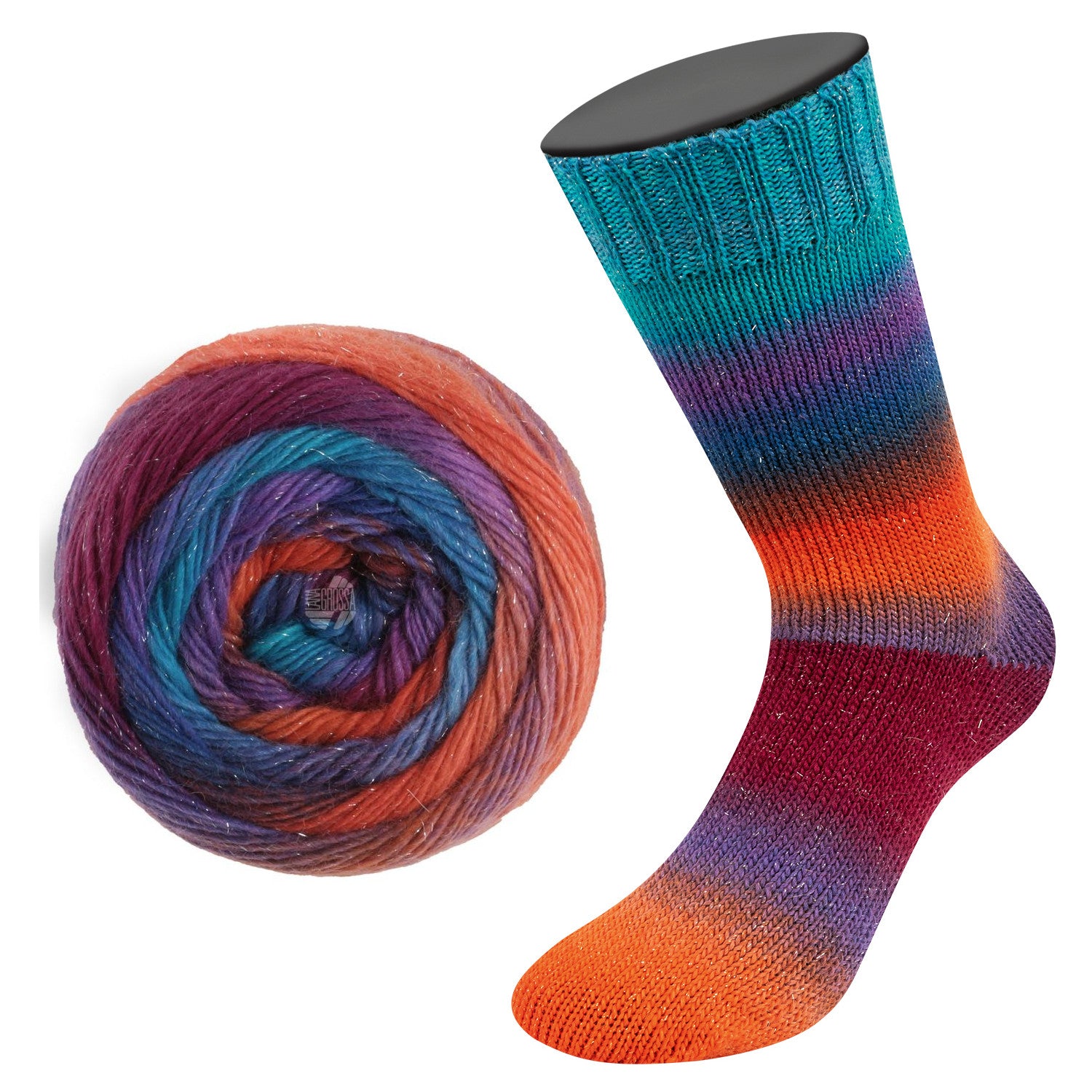 Meilenweit 100 Merino Color Mix Sparks