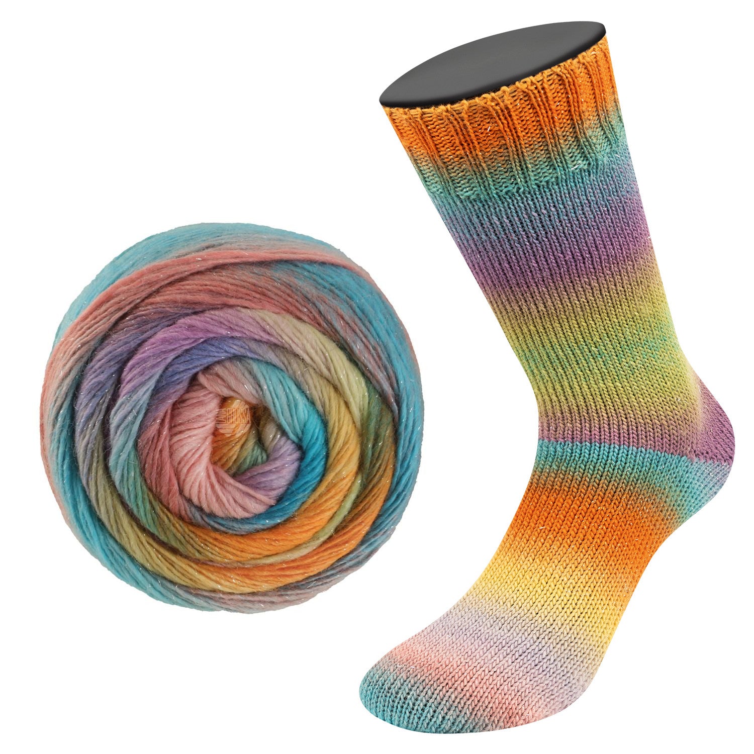 Meilenweit 100 Merino Color Mix Sparks