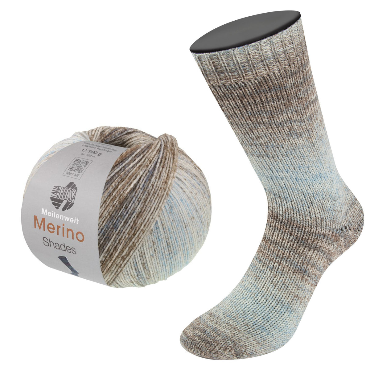 SOCKEN · Meilenweit 100 Merino Extrafine Shades