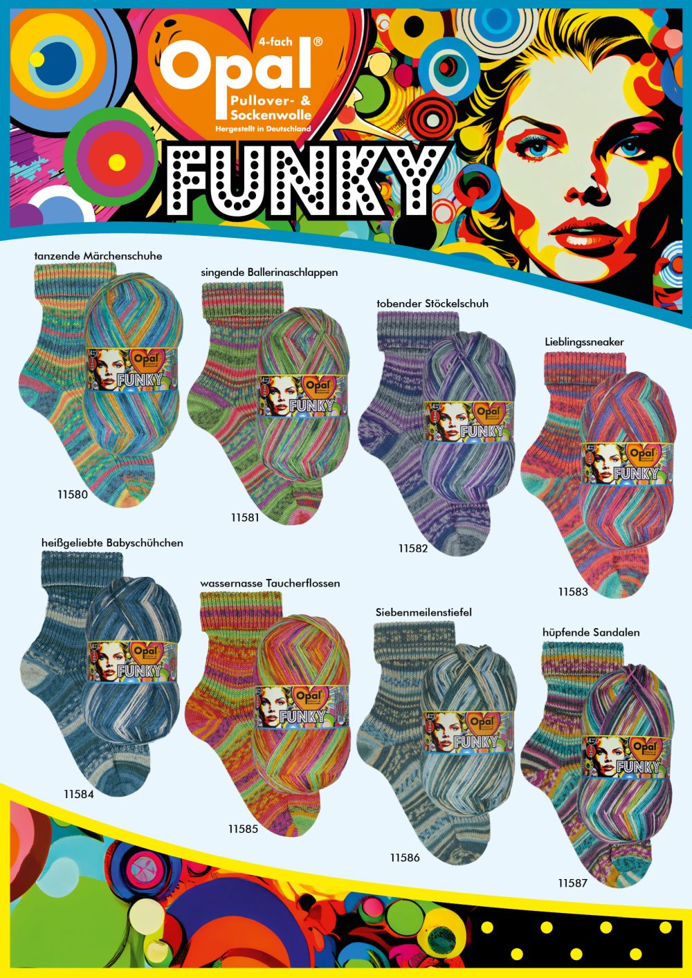 Opal Sockenwolle Funky