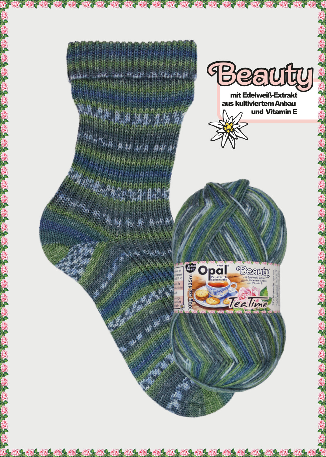 Opal Sockenwolle Beauty Tea-Time