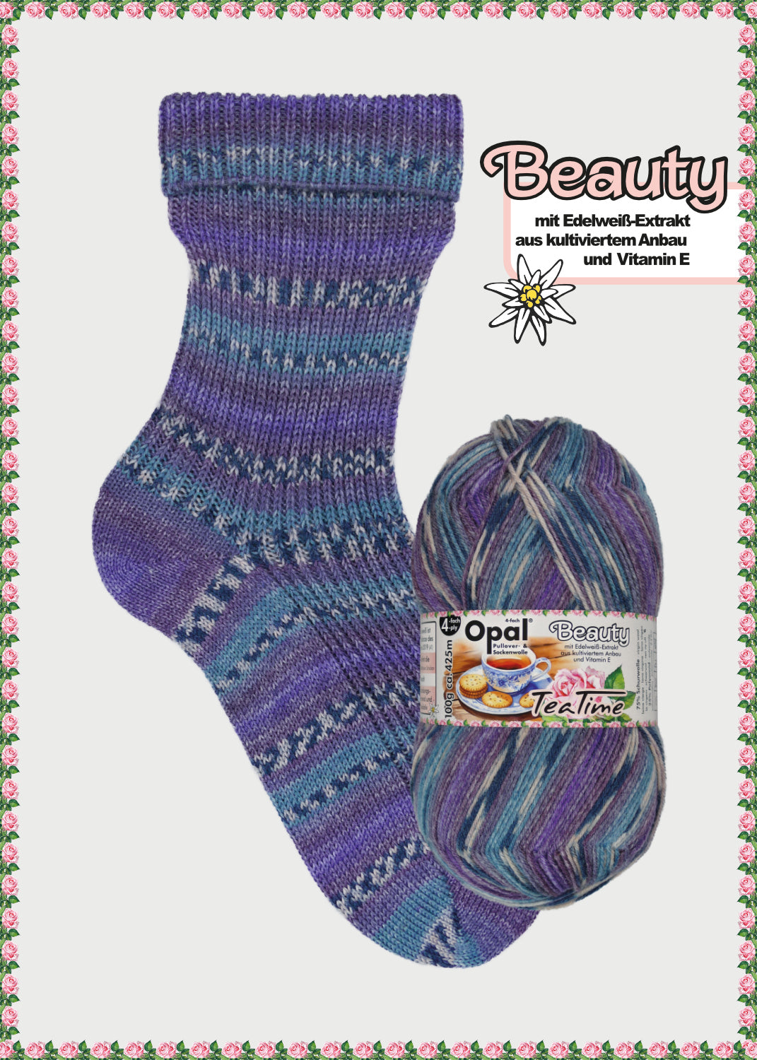 Opal Sockenwolle Beauty Tea-Time
