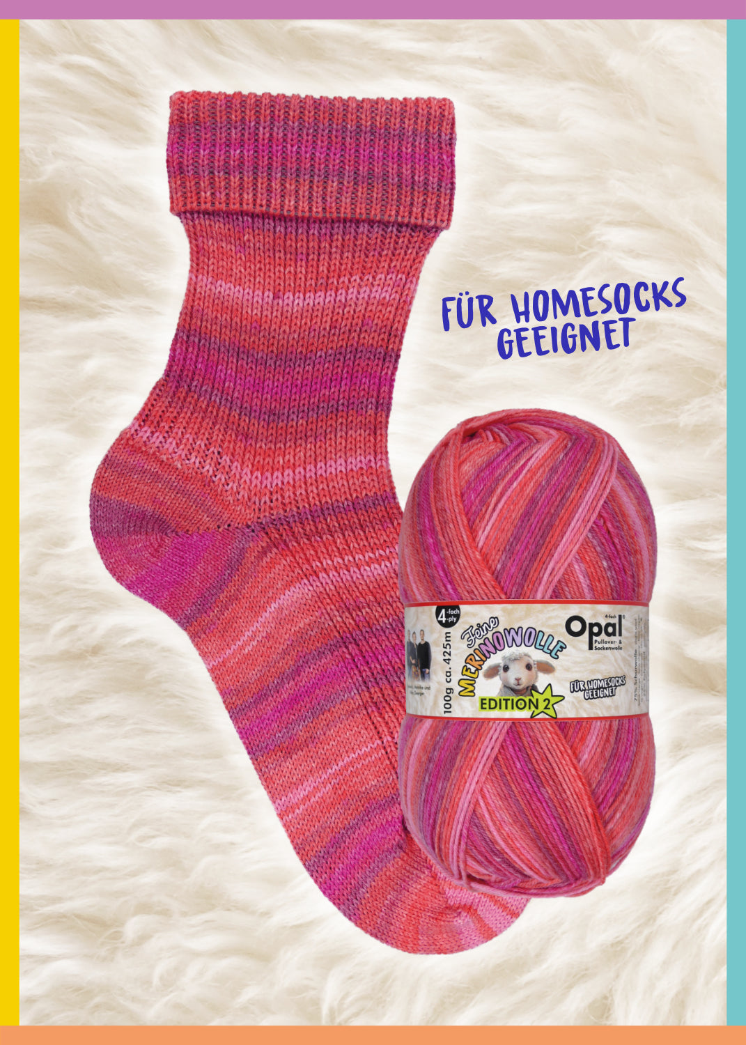 Opal feine Merinowolle Edition 2