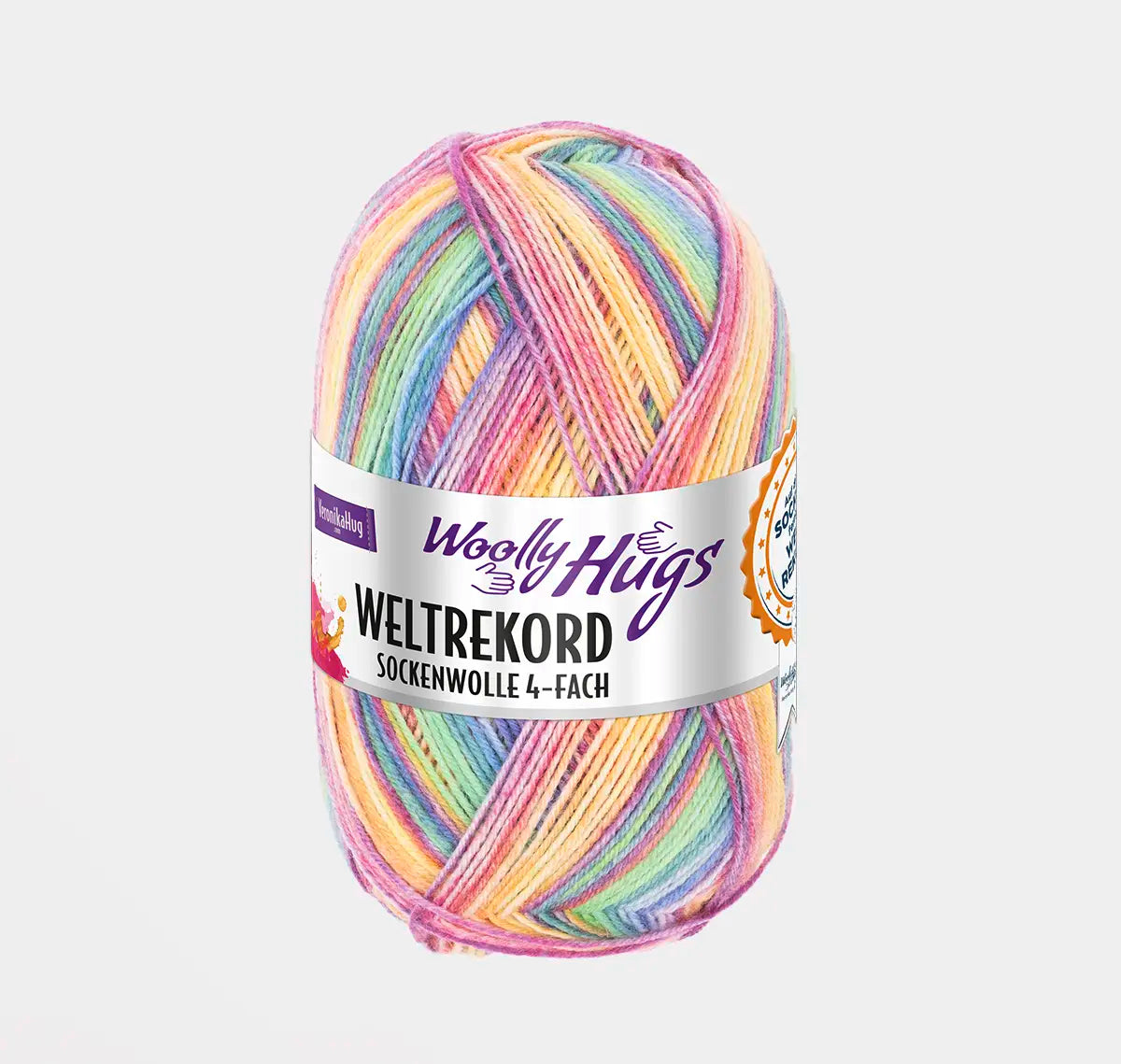Woolly Hugs Weltrekord Sockenwolle