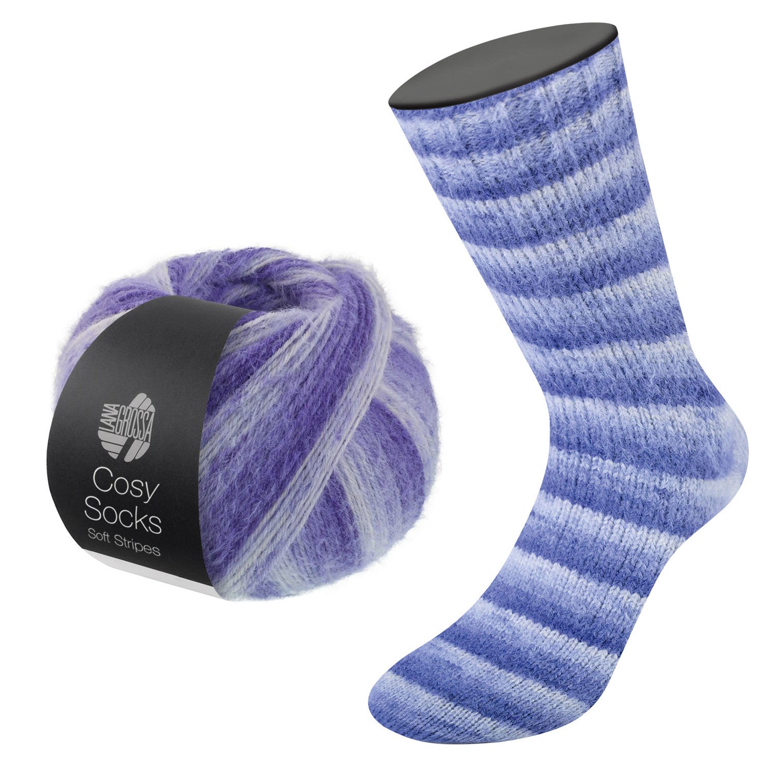 Meilenweit Cosy Socks Soft Stripes