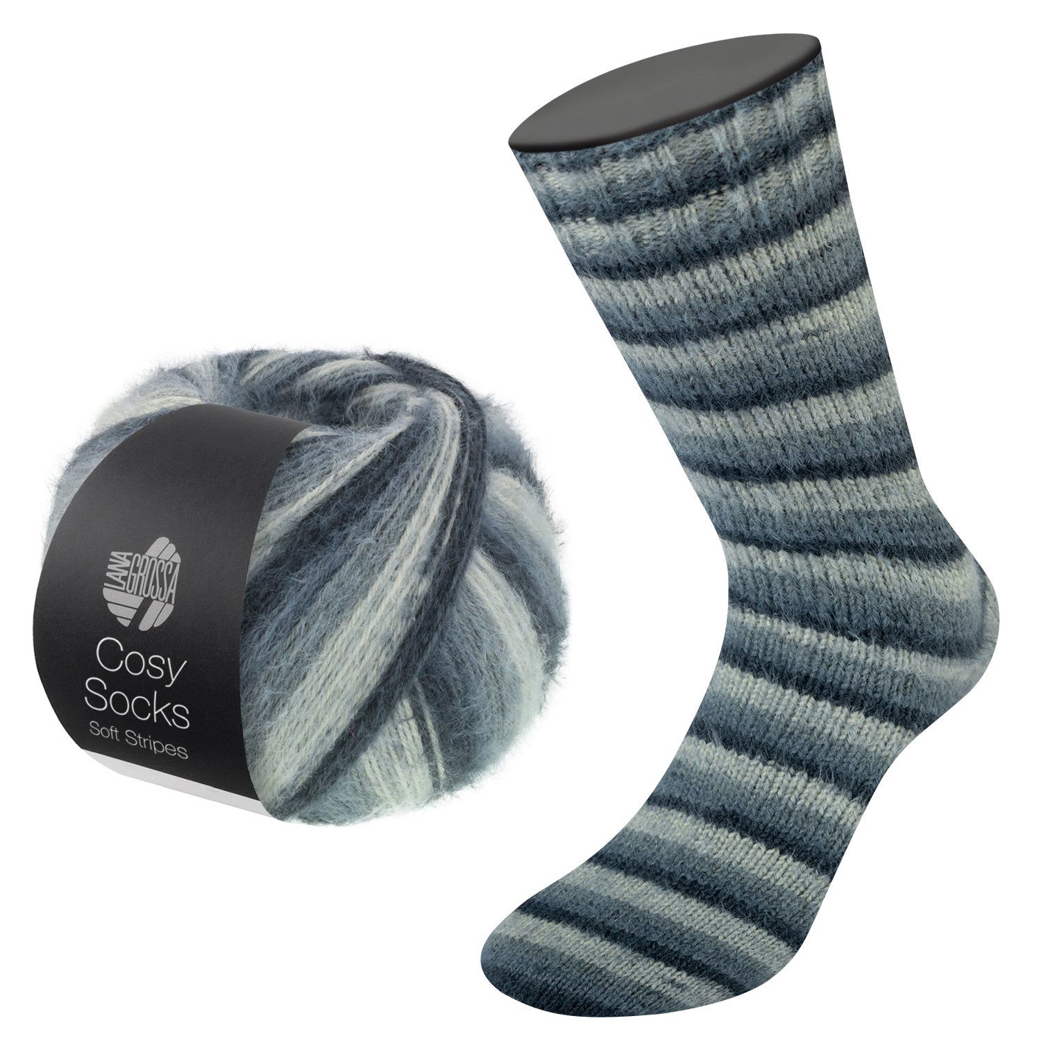 Meilenweit Cosy Socks Soft Stripes