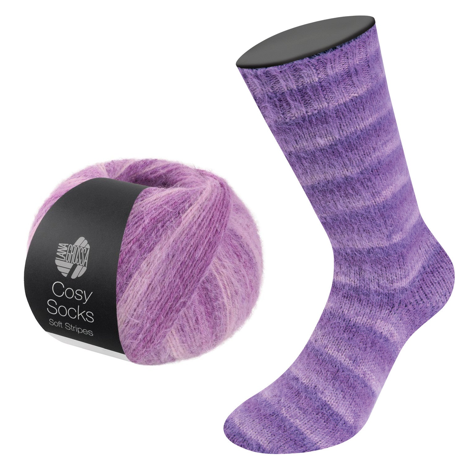 Meilenweit Cosy Socks Soft Stripes