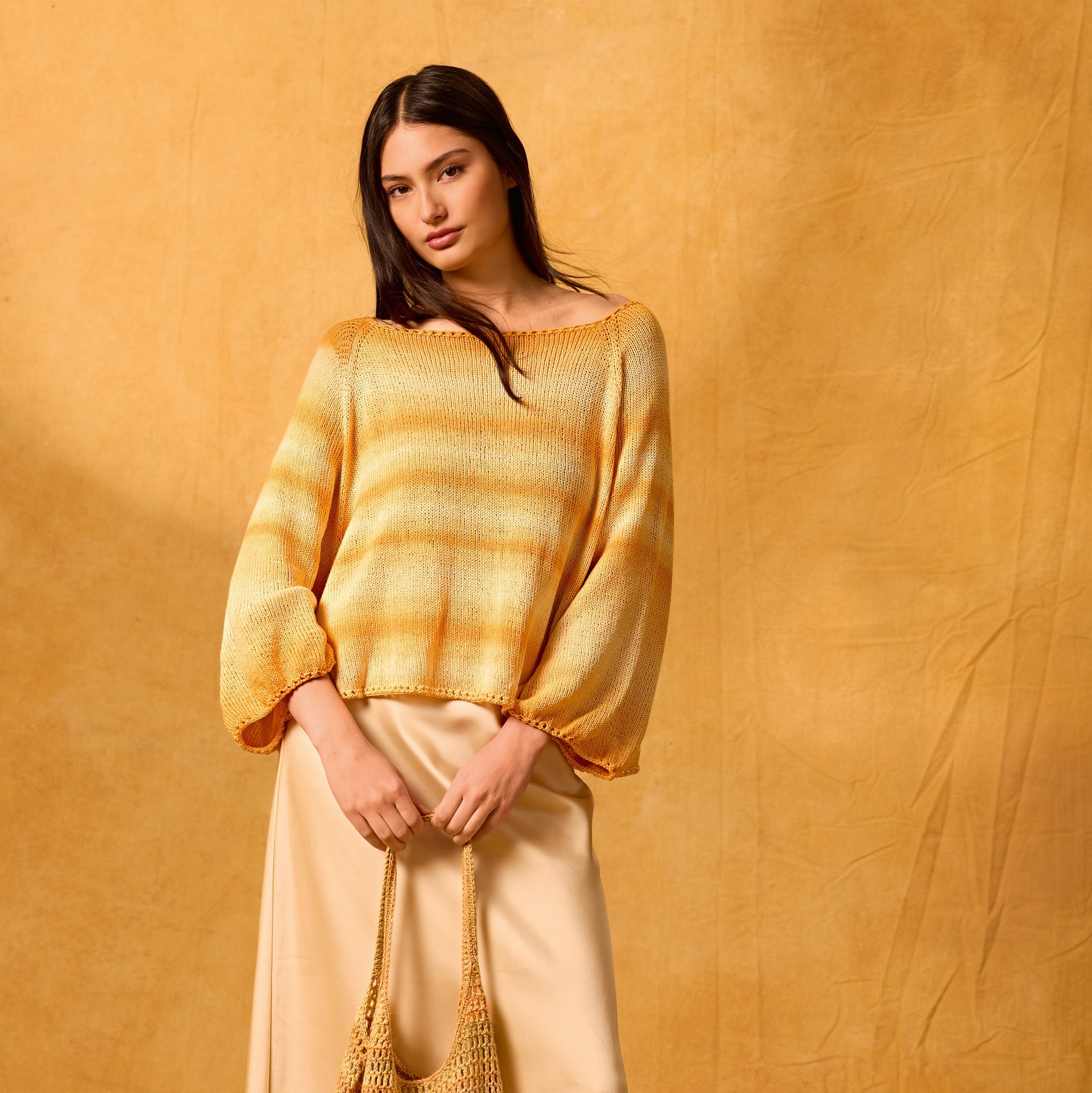 TOP-DOWN RAGLAN-PULLOVER Gomitolo Tono