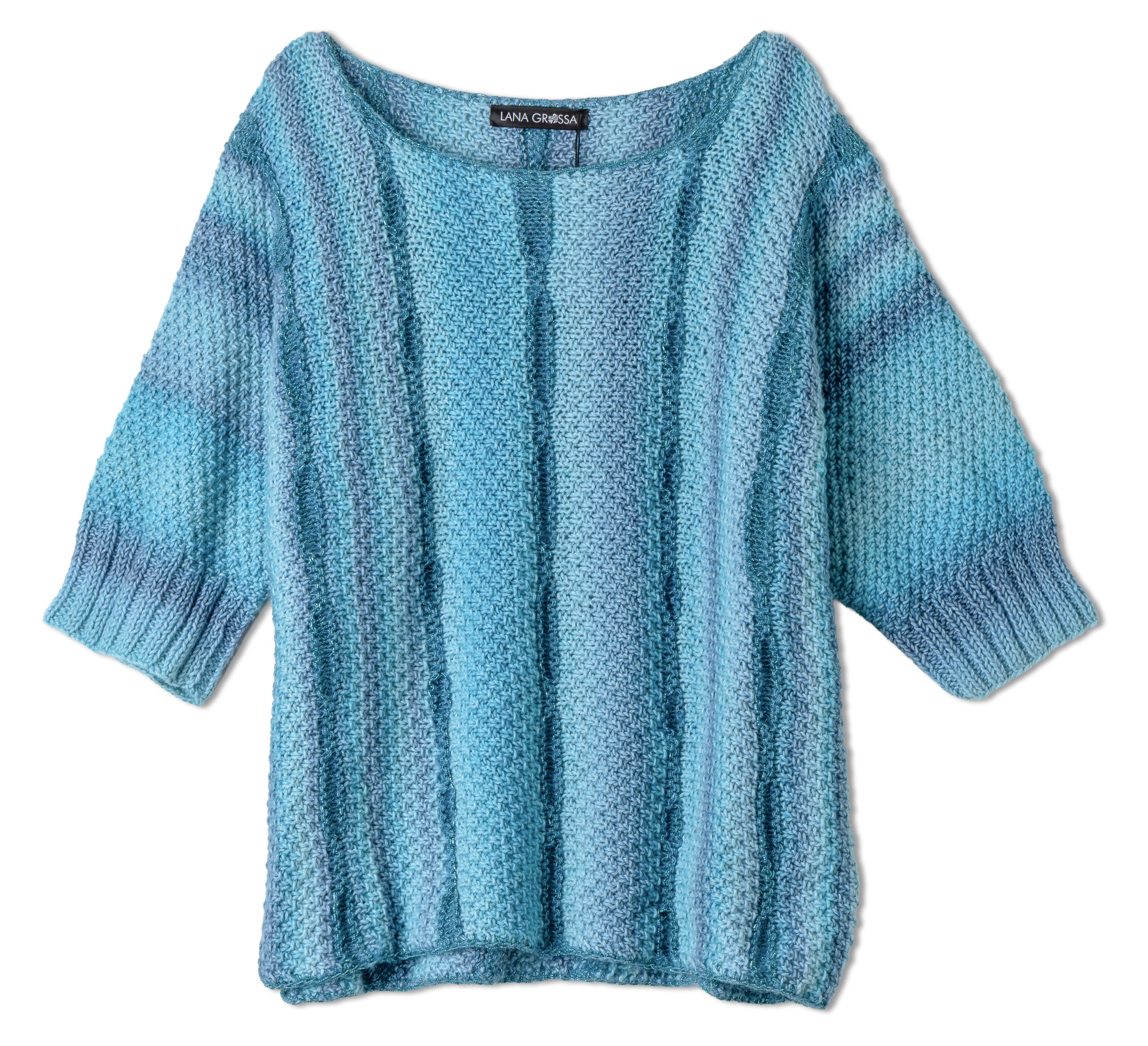 PULLOVER CORALLO, FILO LUREX & LANDLUST KIDMOHAIR