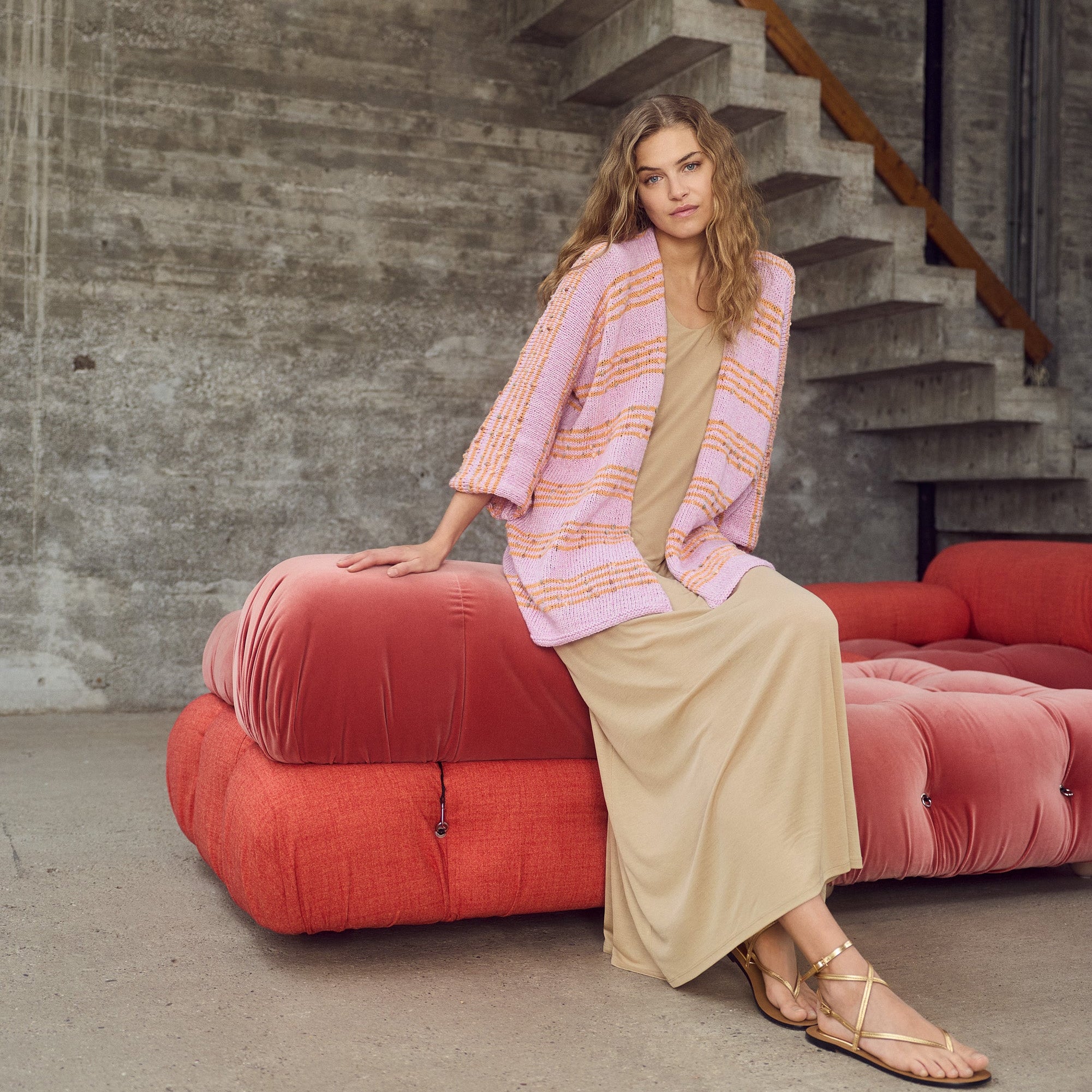 KIMONO-JACKE SUMMER SOFTNESS & POPCORN