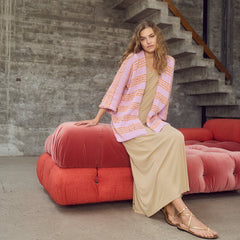 KIMONO-JACKE SUMMER SOFTNESS & POPCORN