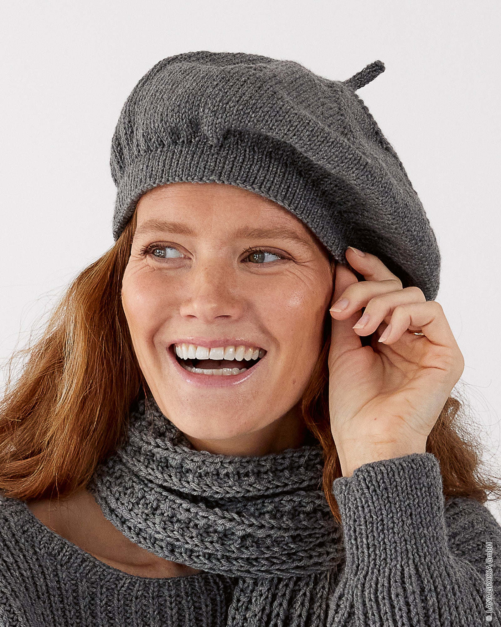 BASKENMÜTZE · Cool Wool Big Mélange (Kopie)