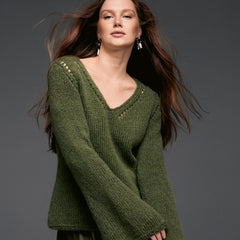 V-PULLOVER · Chapeau
