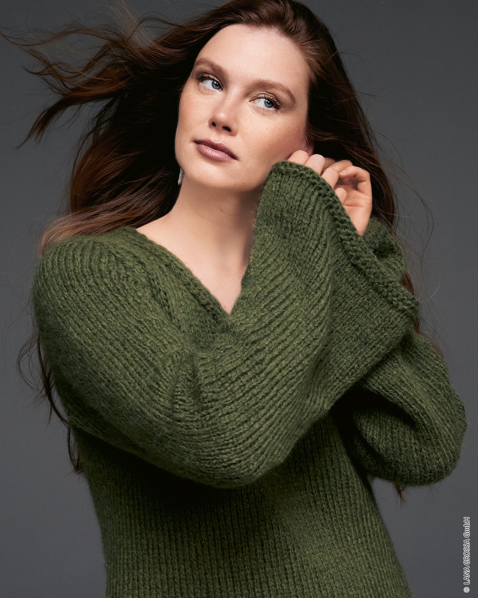 V-PULLOVER · Chapeau