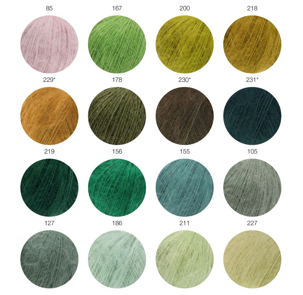 PULLOVER IDA I · TOP-DOWN ·  COOL WOOL & SILKHAIR