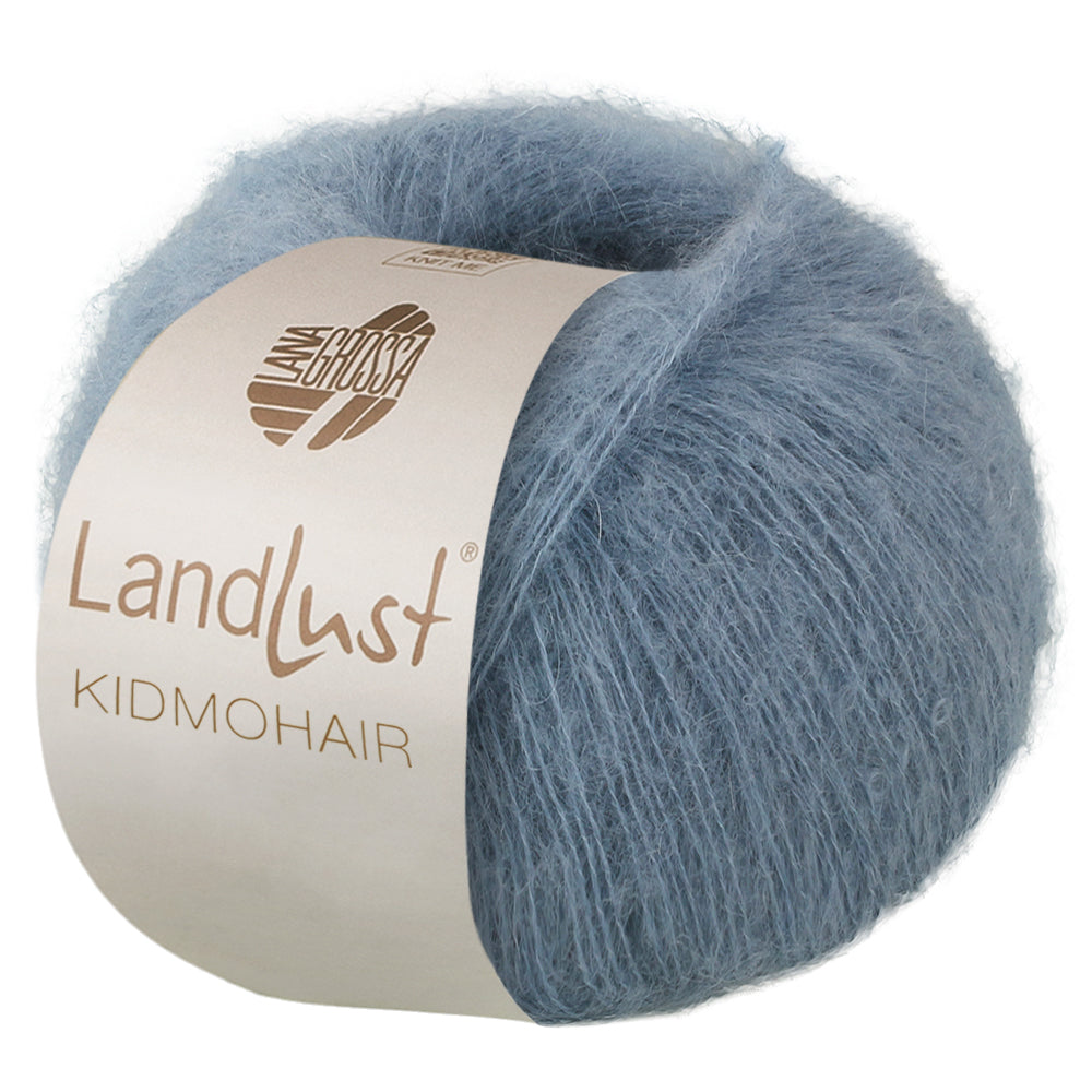 SCHAL MIT ZOPF-PATENTMUSTER LANDLUST KIDMOHAIR